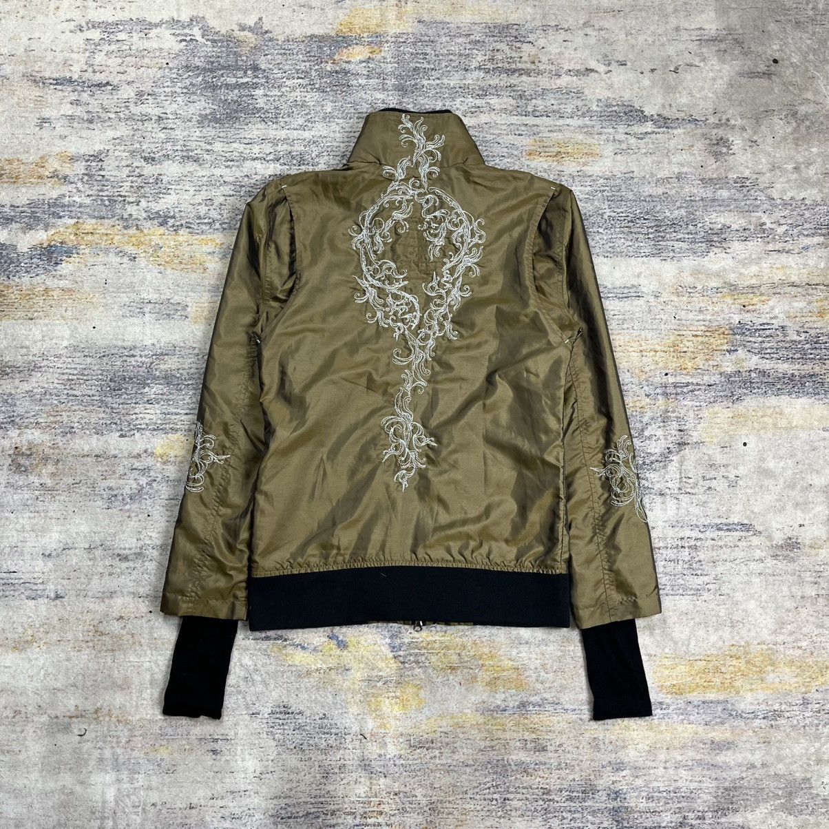 14th Addiction Vintage Midas embroidery iridescent jacket thumbholes sleeve Size US M / EU 48-50 / 2 - 1 Thumbnail