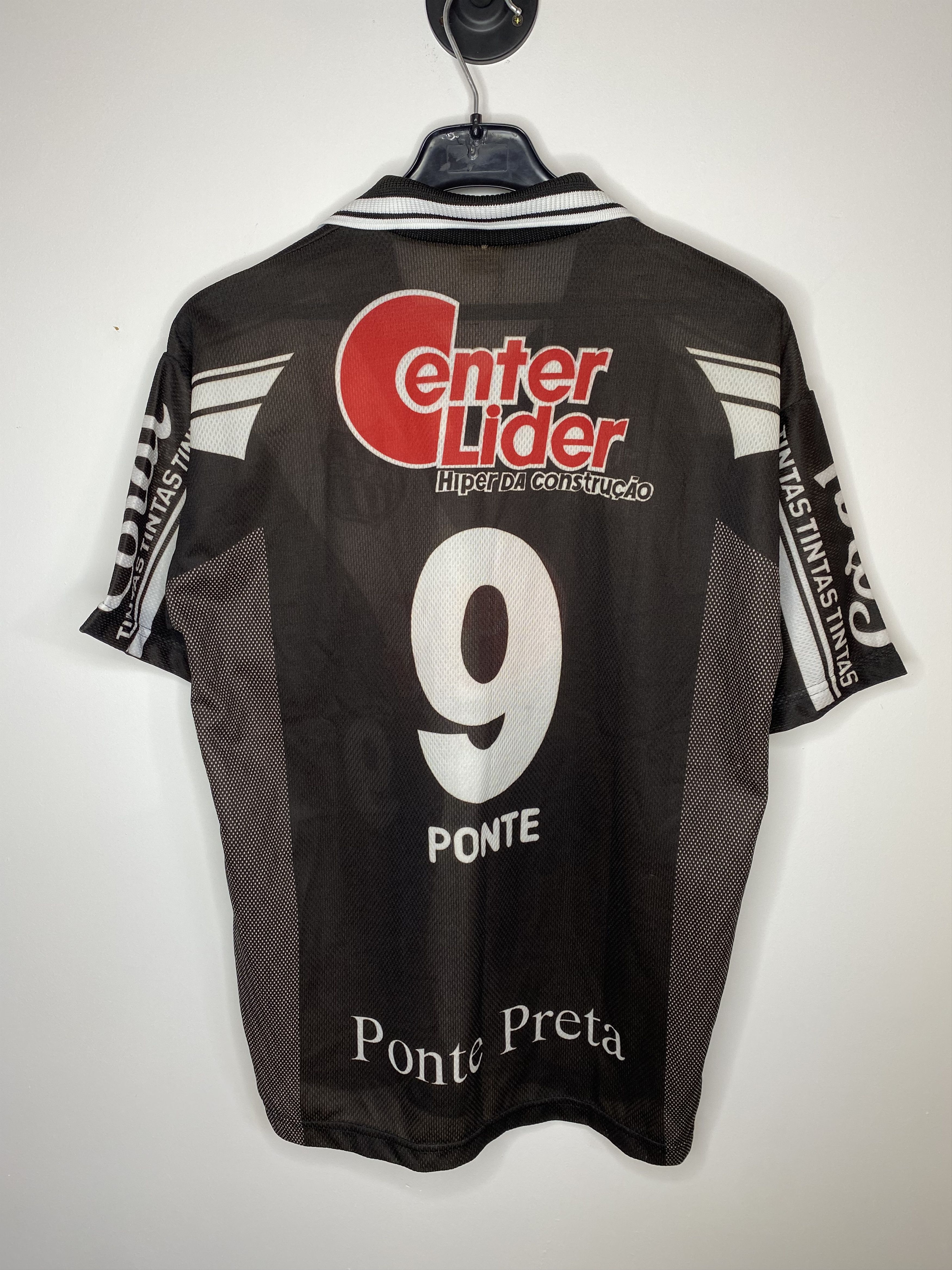 Vintage PONTE PRETA 2001 AWAY RETRO REPLICA FOOTBALL SHIRT SOCCER Size US S / EU 44-46 / 1 - 2 Thumbnail