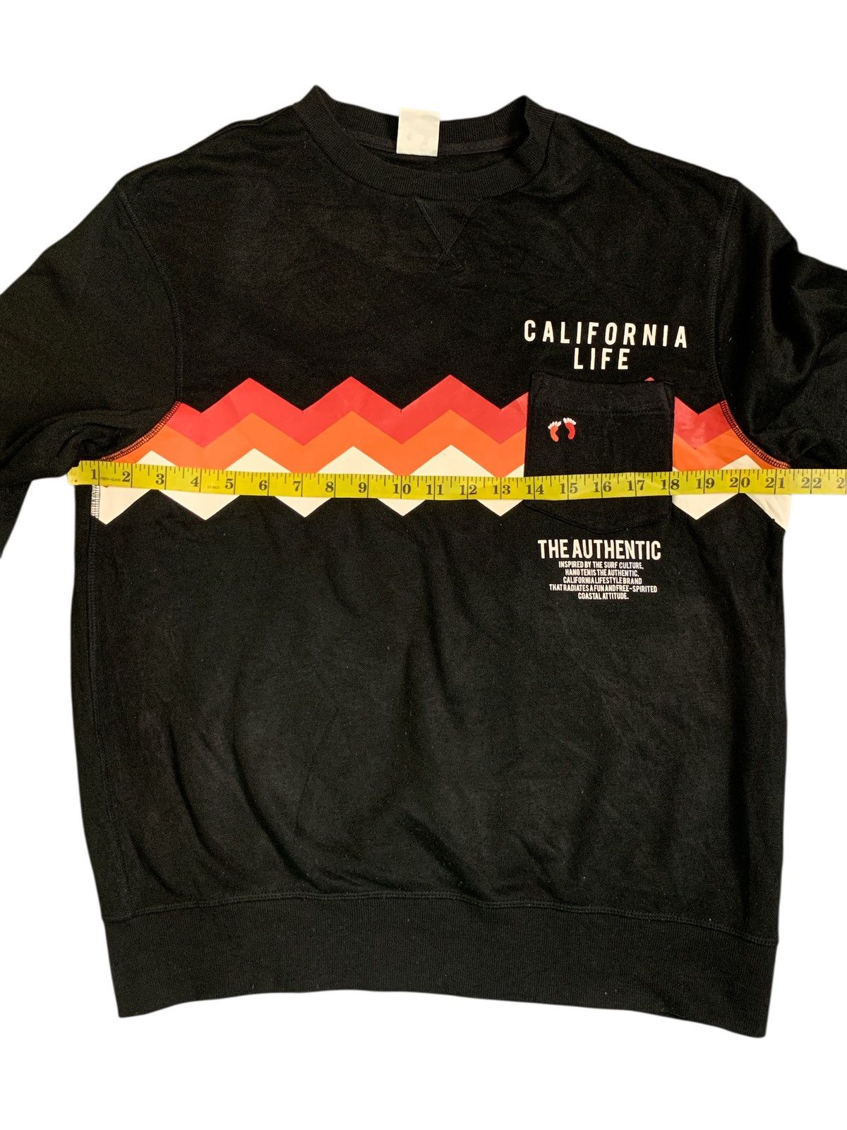 Hang Ten Rare Design Hang Ten California Life Sweatshirts Size L / US 10 / IT 46 - 7 Thumbnail