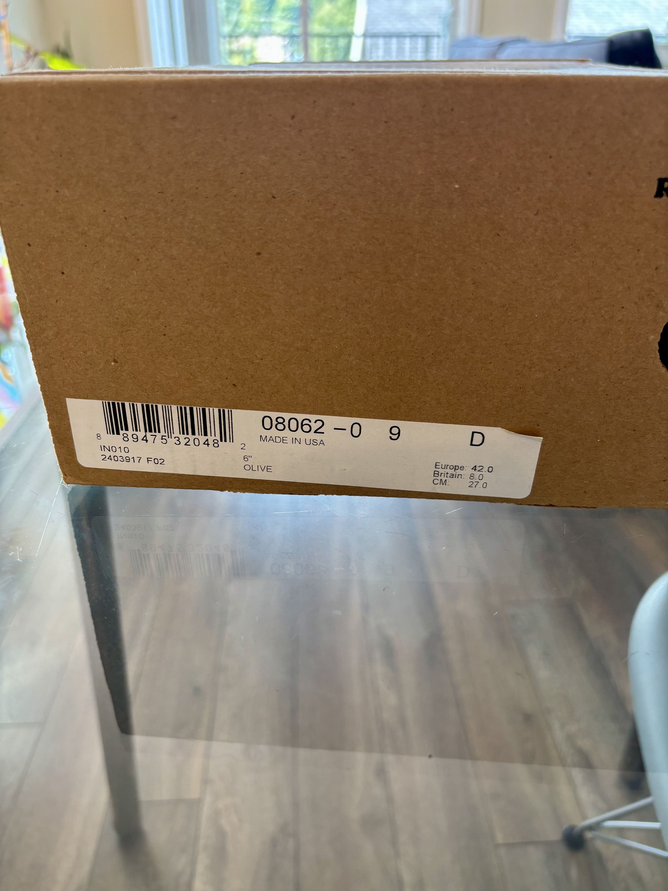 Red Wing Red Wing 8062 Merchant Boots – Olive Mohave Size US 9 / EU 42 - 6 Thumbnail