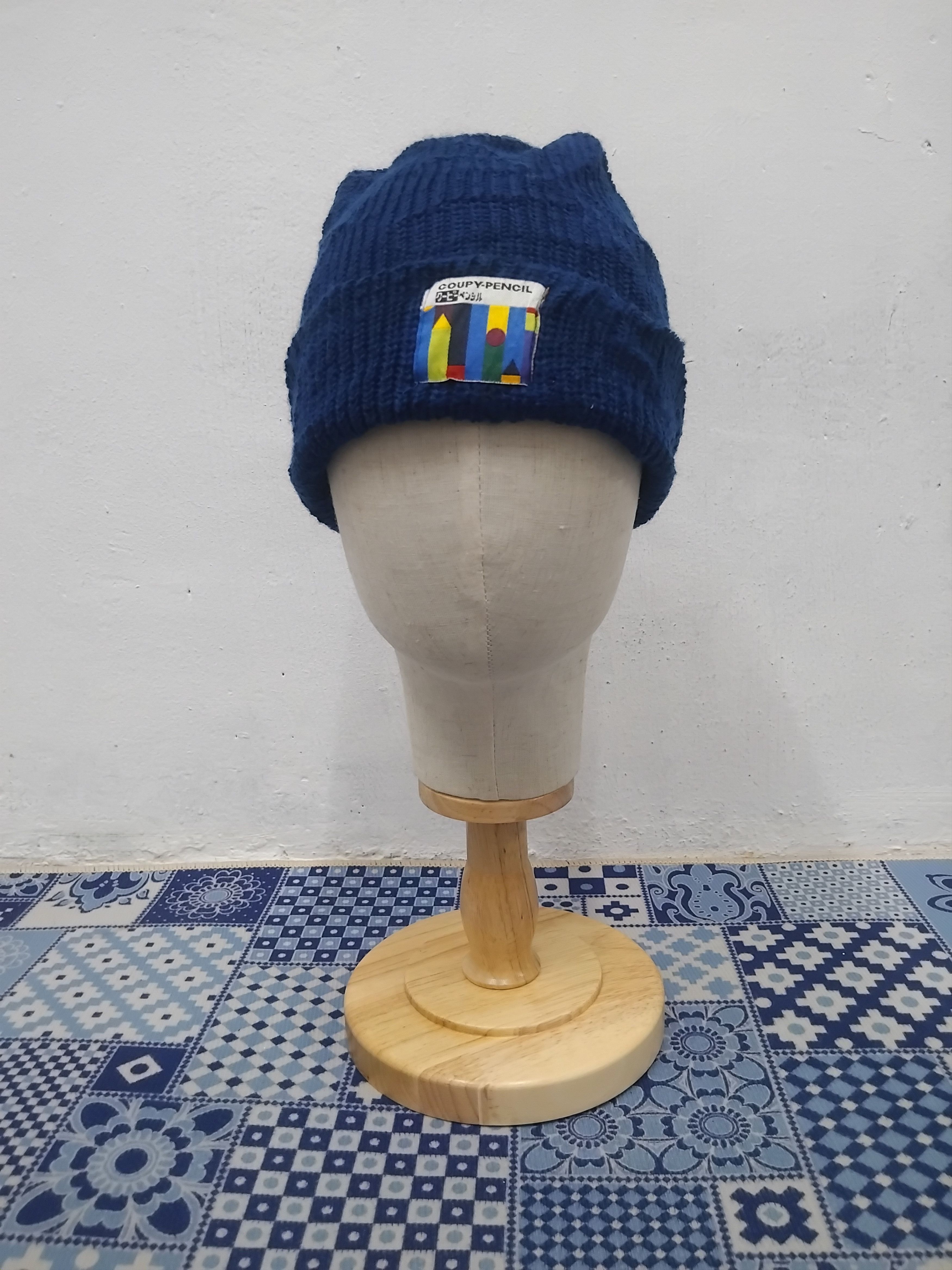 Japanese Brand Coupy pencil beanie Size ONE SIZE - 1 Thumbnail