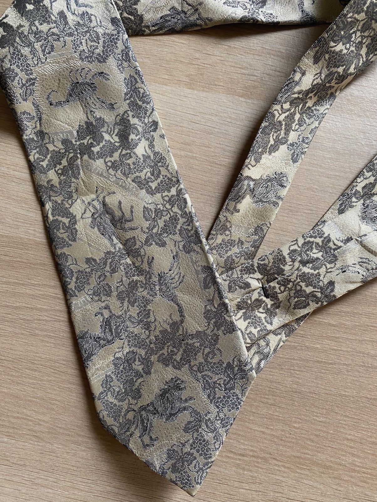 Jean Paul Gaultier Jean Paul Gaultier Animal Silk Tie Size ONE SIZE - 3 Thumbnail