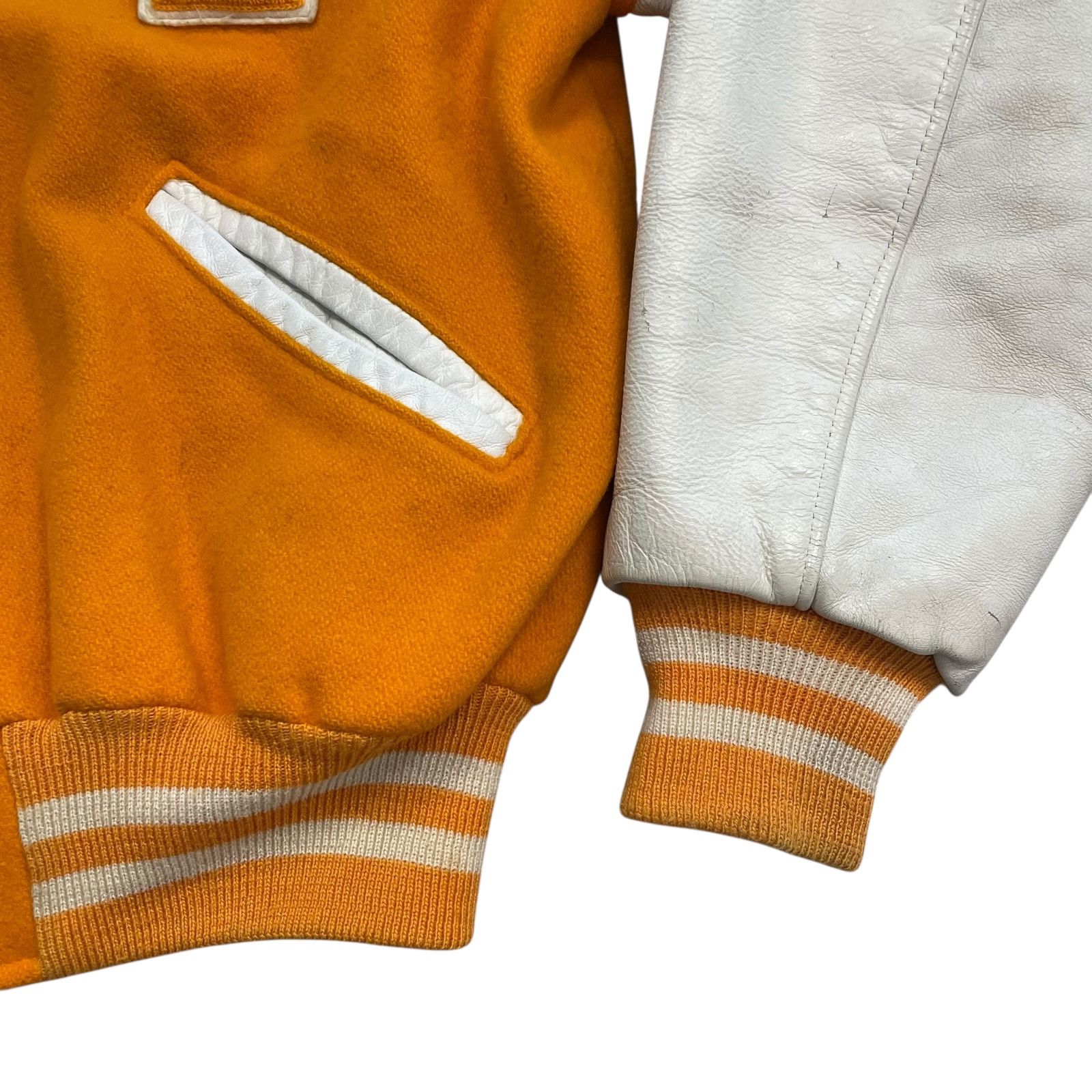 NCAA RARE VTG 90s TENNESSEE VOLUNTEERS VOLS DELONG VARSITY JACKET Size US L / EU 52-54 / 3 - 5 Thumbnail