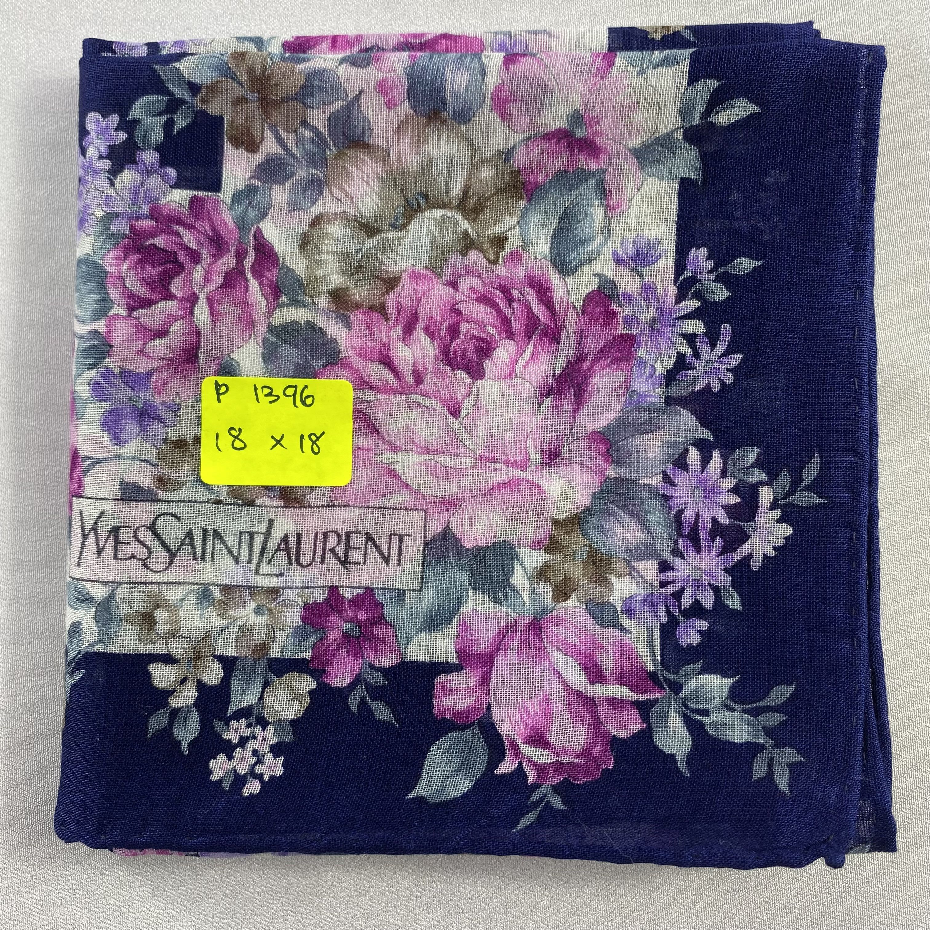 Vintage Yves Saint Laurent Handkerchief / Neckerchief-P1396 Size ONE SIZE - 5 Thumbnail