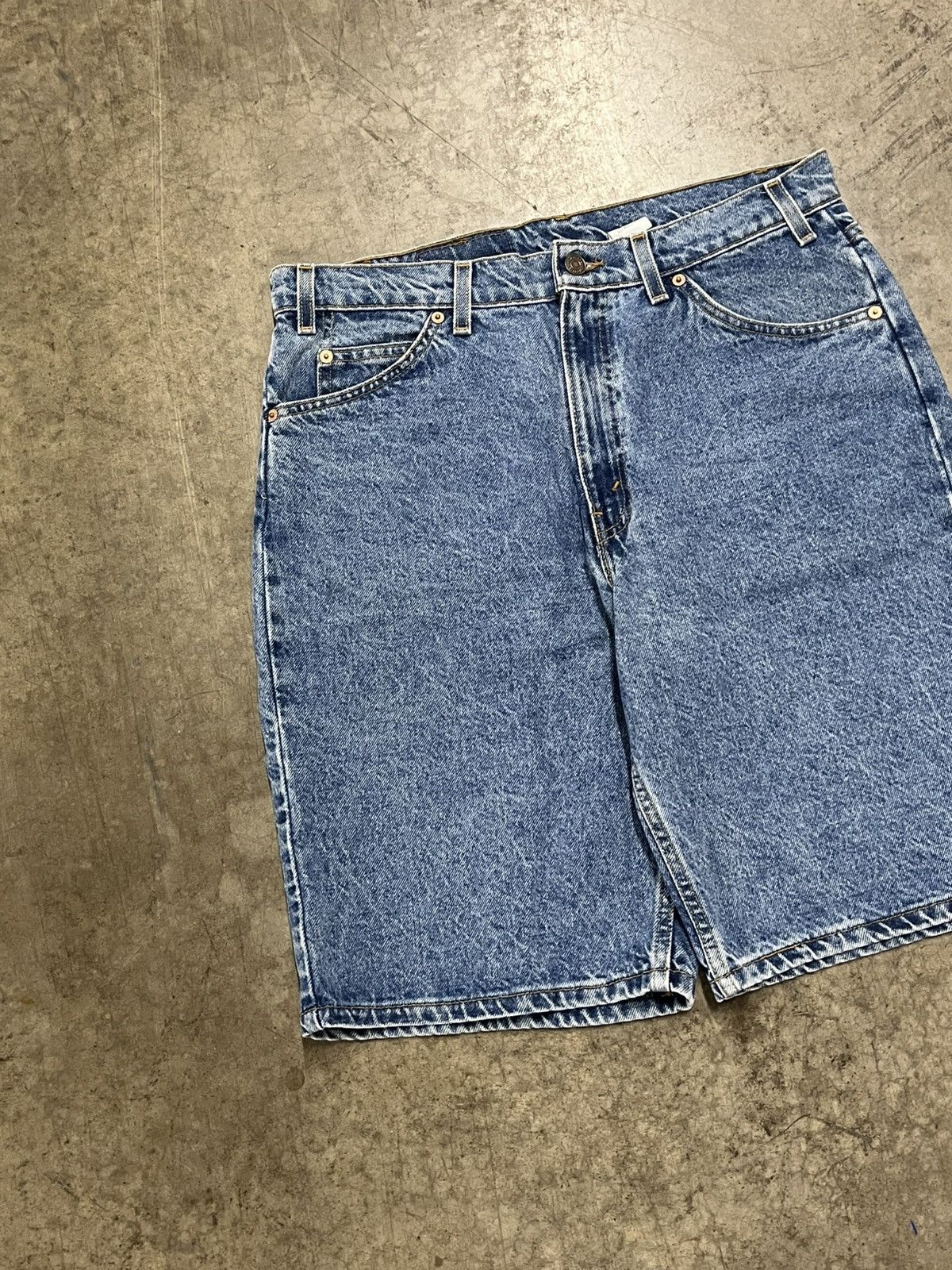 Levi's × Vintage Levi’s orange tab 550s vintage shorts streetwear hype rare Size US 34 / EU 50 - 6 Thumbnail