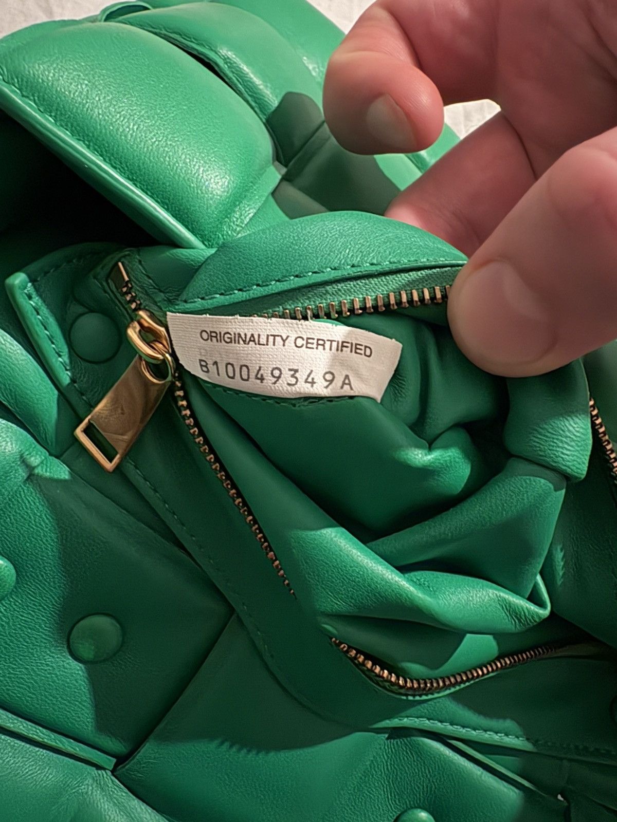 Bottega Veneta Bottega Veneta Green Golden-Chain Casette Size ONE SIZE - 15 Thumbnail