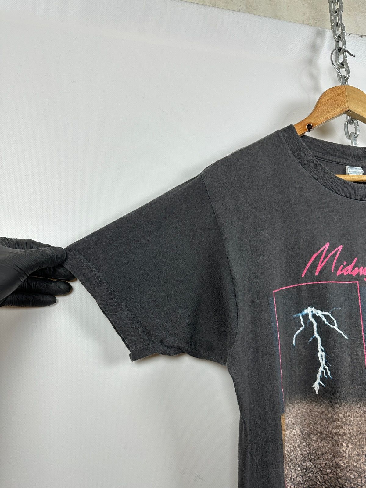 Band Tees 1990 Vintage Midnight Oil Blue Sky Mining Tour Shirt Size US M / EU 48-50 / 2 - 7 Thumbnail