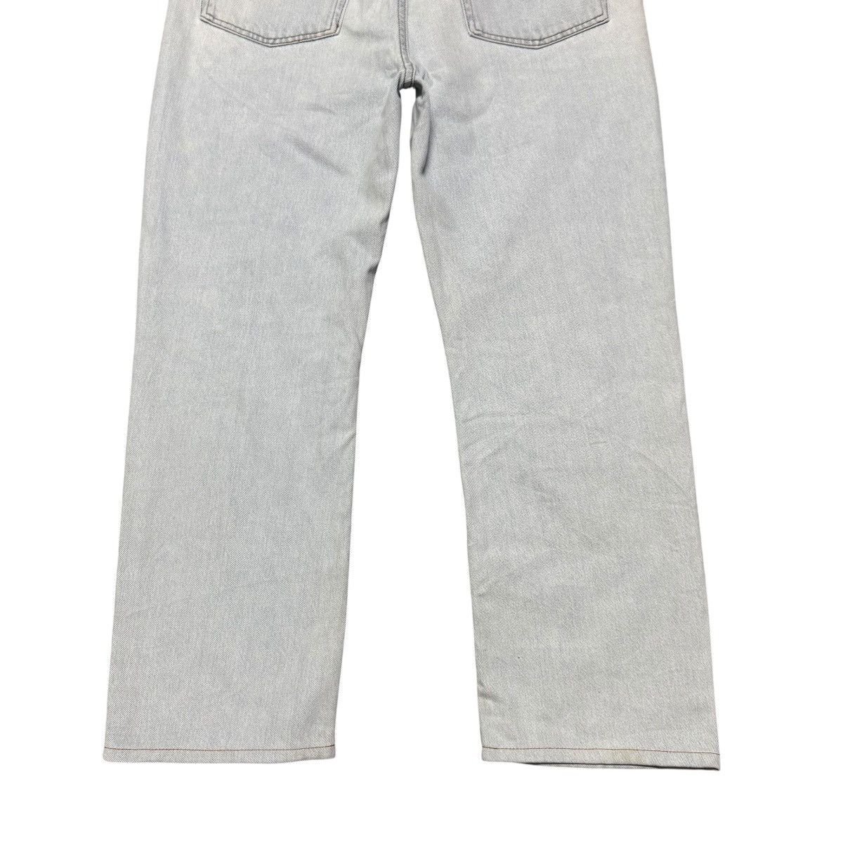 Acne Studios Acne Studios Log Lt Blue Denim Baggy Jeans Lightwash Size US 32 / EU 48 - 12 Thumbnail