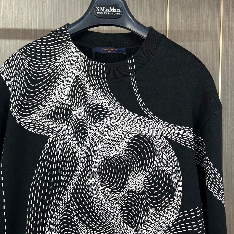 Louis Vuitton LOUIS VUITTON Sketch print sweatshirt 2504-Nextarrow Size US L / EU 52-54 / 3 - 3 Thumbnail