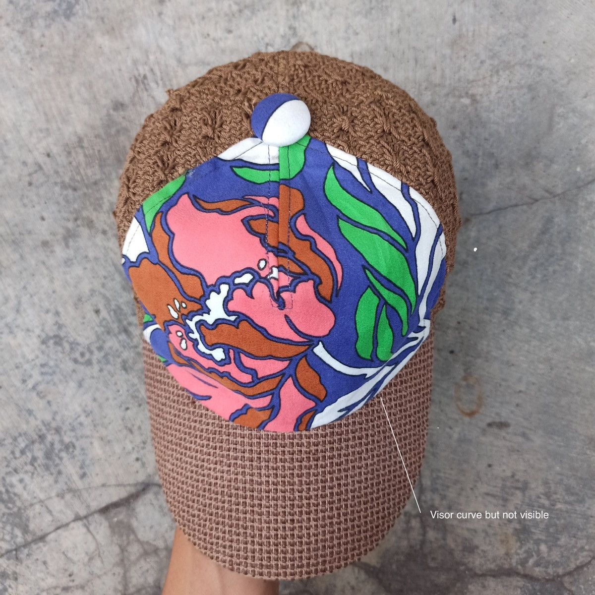 CA4LA × Japanese Brand Unique Knit straw and floral ca4la hat Size ONE SIZE - 14 Thumbnail