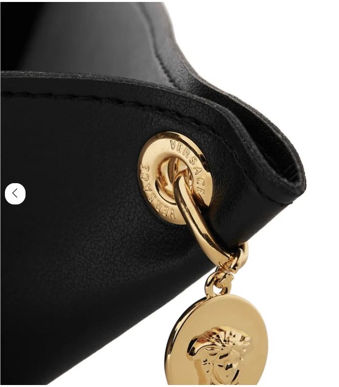 Versace SIGNATURE leather desk catchall barocco yellow Tray key Size ONE SIZE - 2 Thumbnail