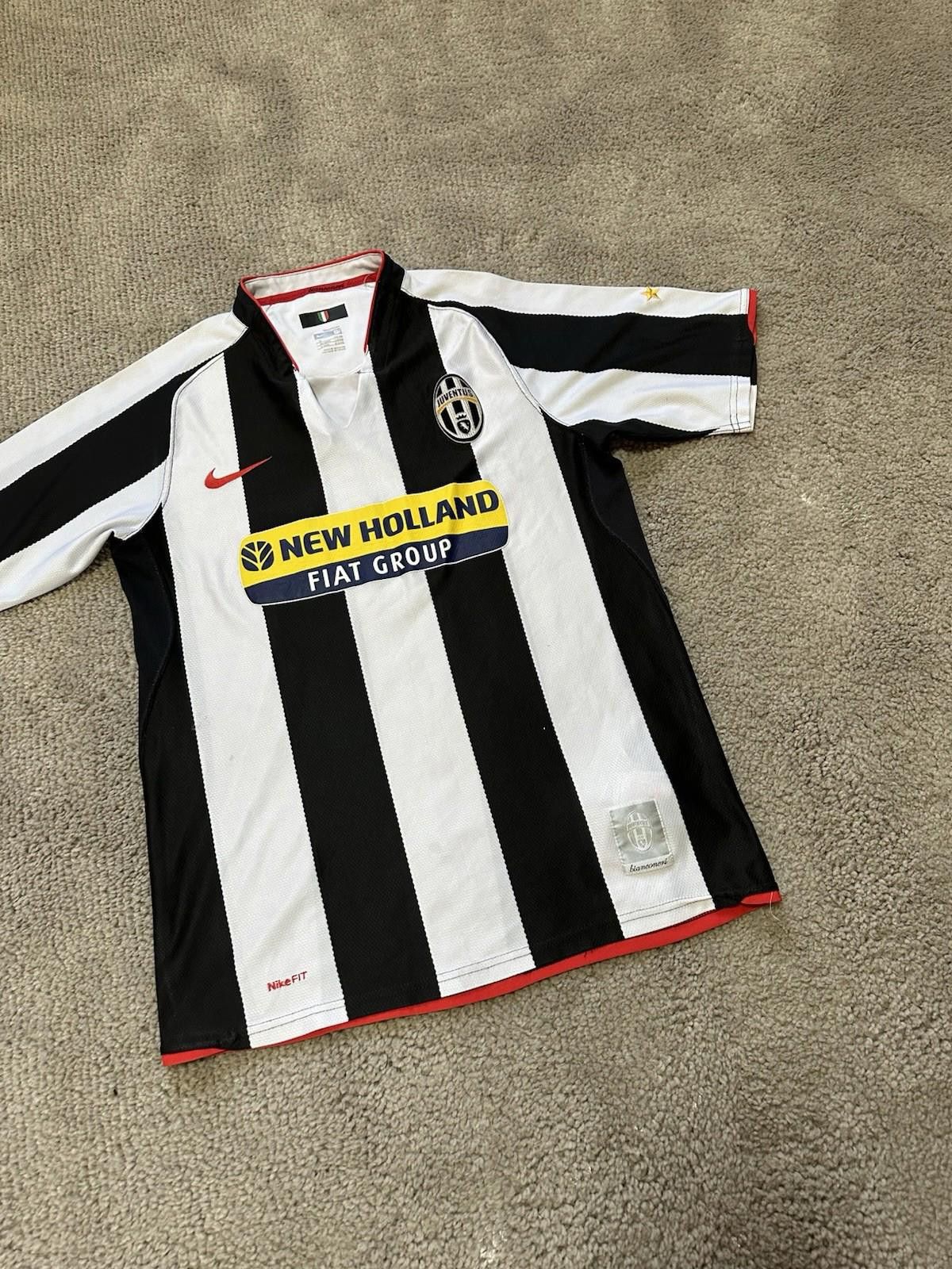 Nike Nike Juventus 2007/8 Home Football Shirt Soccer Jersey Shirt Size US S / EU 44-46 / 1 - 2 Thumbnail