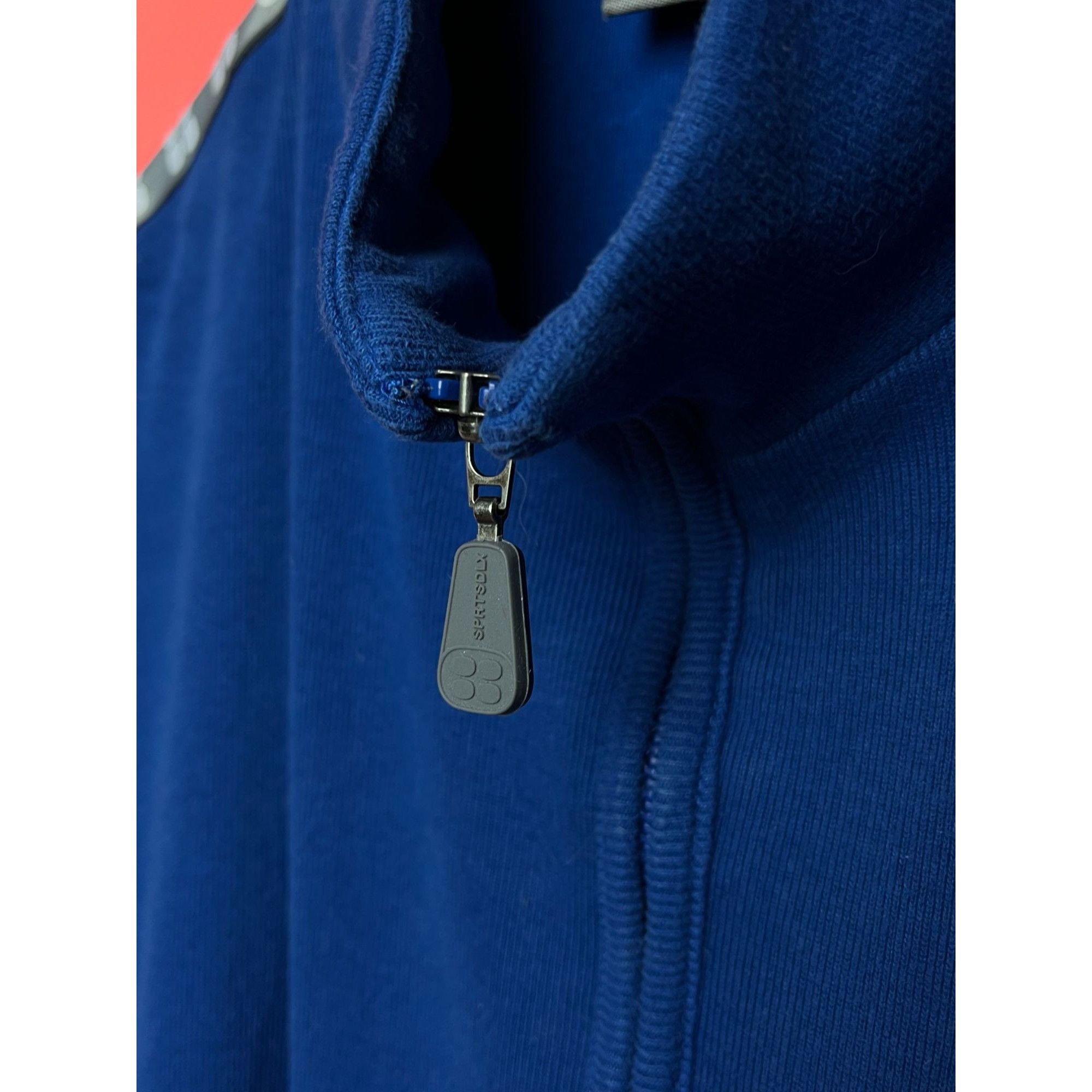 Nike × Vintage Nike 90s Vintage Blue Zip Track Jacket Size US XXL / EU 58 / 5 - 4 Thumbnail