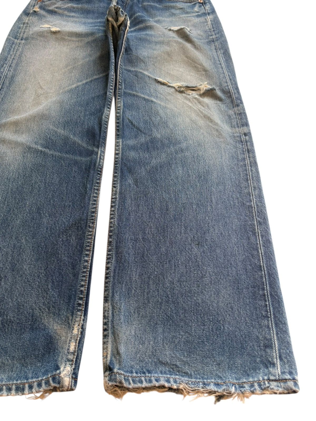 Levi's Vintage 90s Levis 501 Mud Wash Distressed Loose Baggy Jeans Size US 38 / EU 54 - 7 Thumbnail