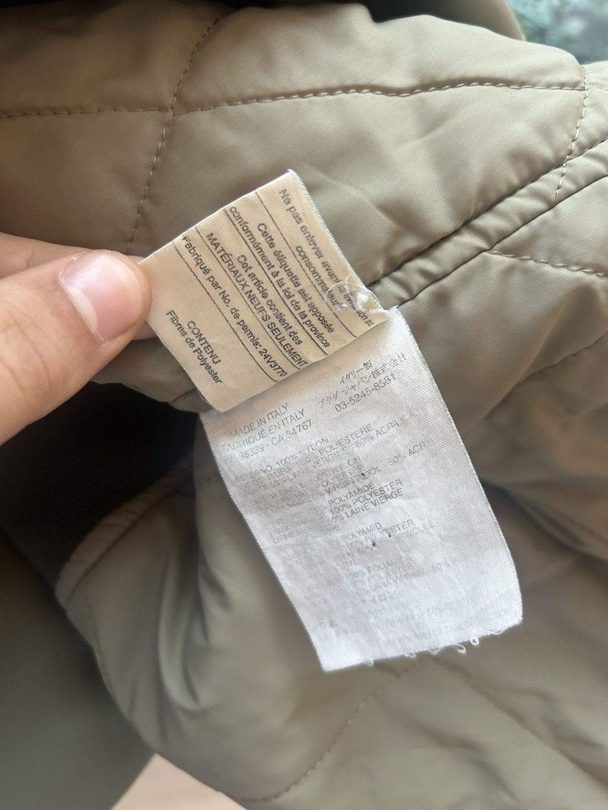 Miu Miu Miu Miu MA-1 Olive/Green Bomber Jacket [Unisex - Vintage ] Size US L / EU 52-54 / 3 - 9 Thumbnail