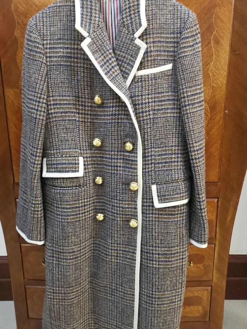 Thom Browne Thom Browne Grain wool coat Size S / US 4 / IT 40 - 2 Thumbnail