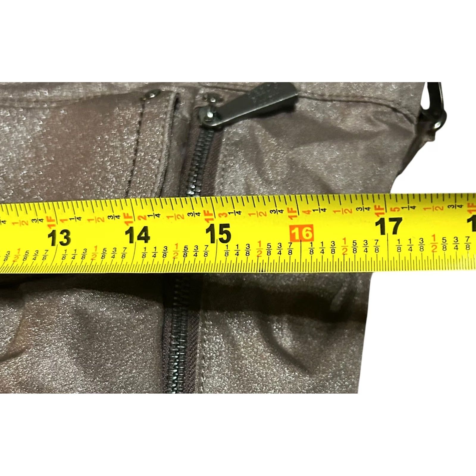 George Gina & Lucy George Gina & Lucy Crossbody Purse Bag GGL Model Tomcat Metallic Brown Handbag Size ONE SIZE - 7 Thumbnail