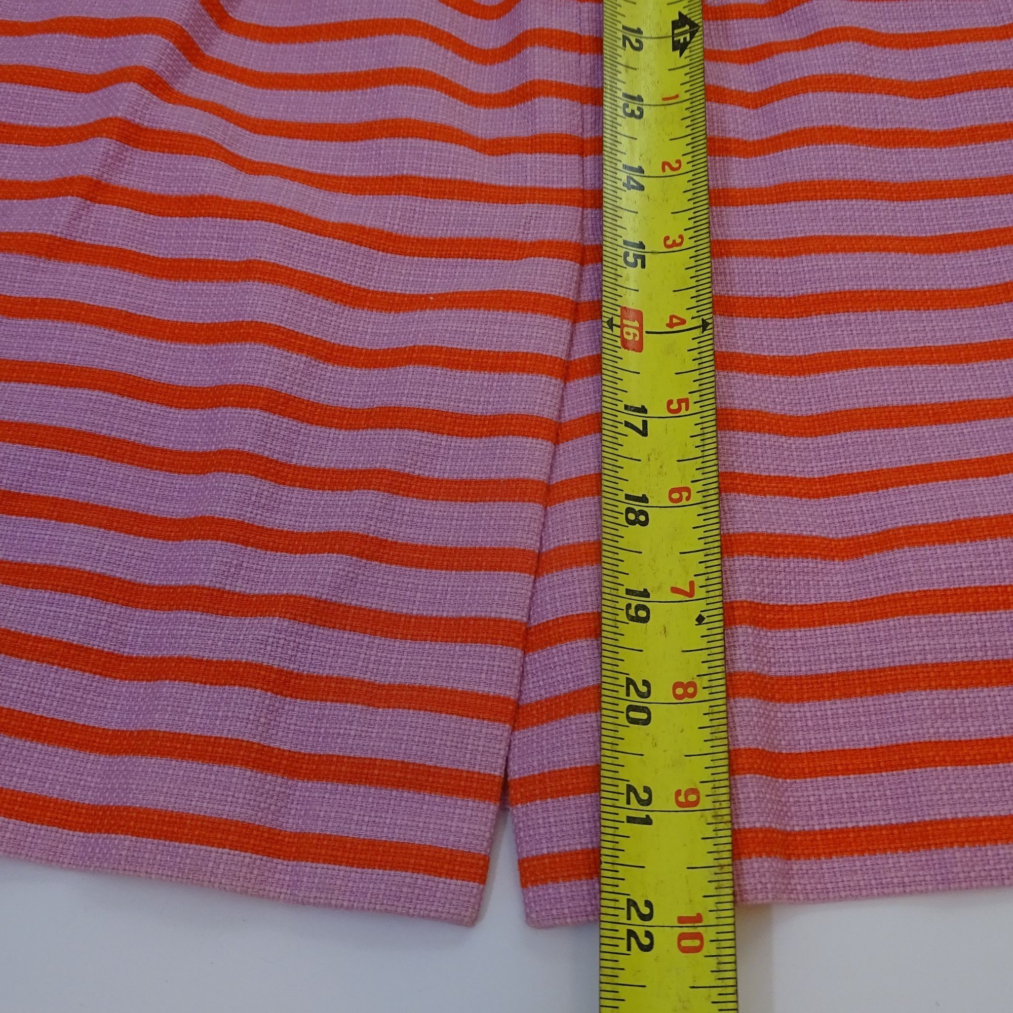 J.Crew J Crew The Pencil Skirt Women Size 12 Purple Orange Stripe Size 34" / US 12 / IT 48 - 10 Thumbnail