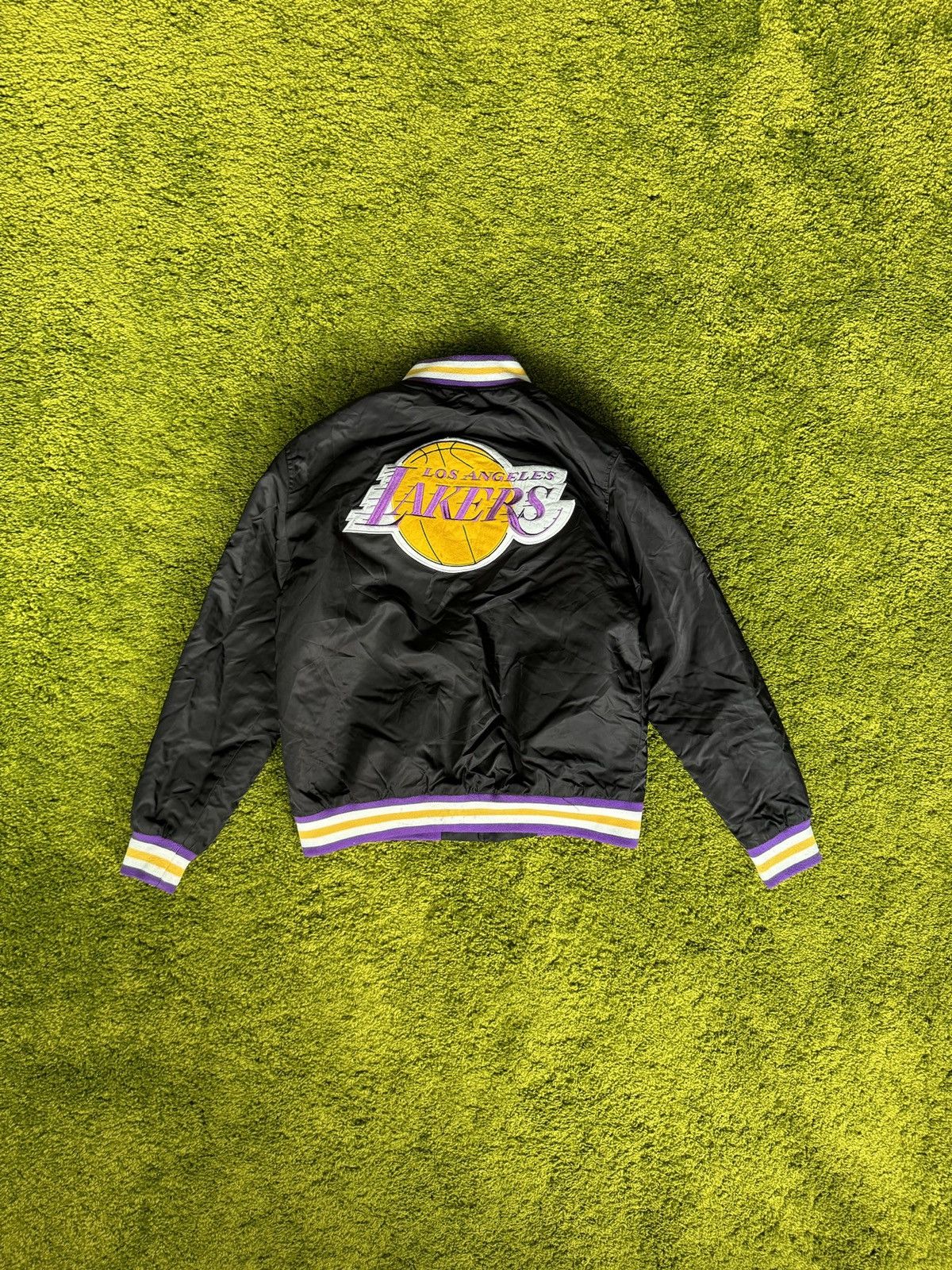 NBA NBA Lakers official varsity bomber jacket Size US M / EU 48-50 / 2 - 1 Thumbnail