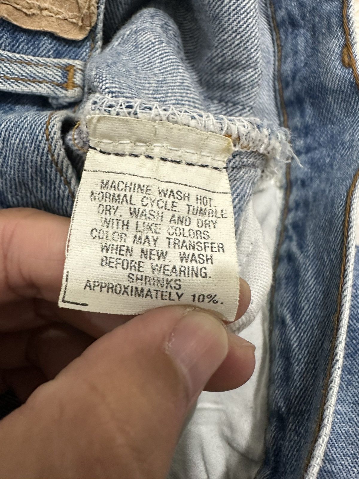 Levi's Vintage Levis 501, 80's 1988 USA Sidedam Size US 31 - 12 Thumbnail