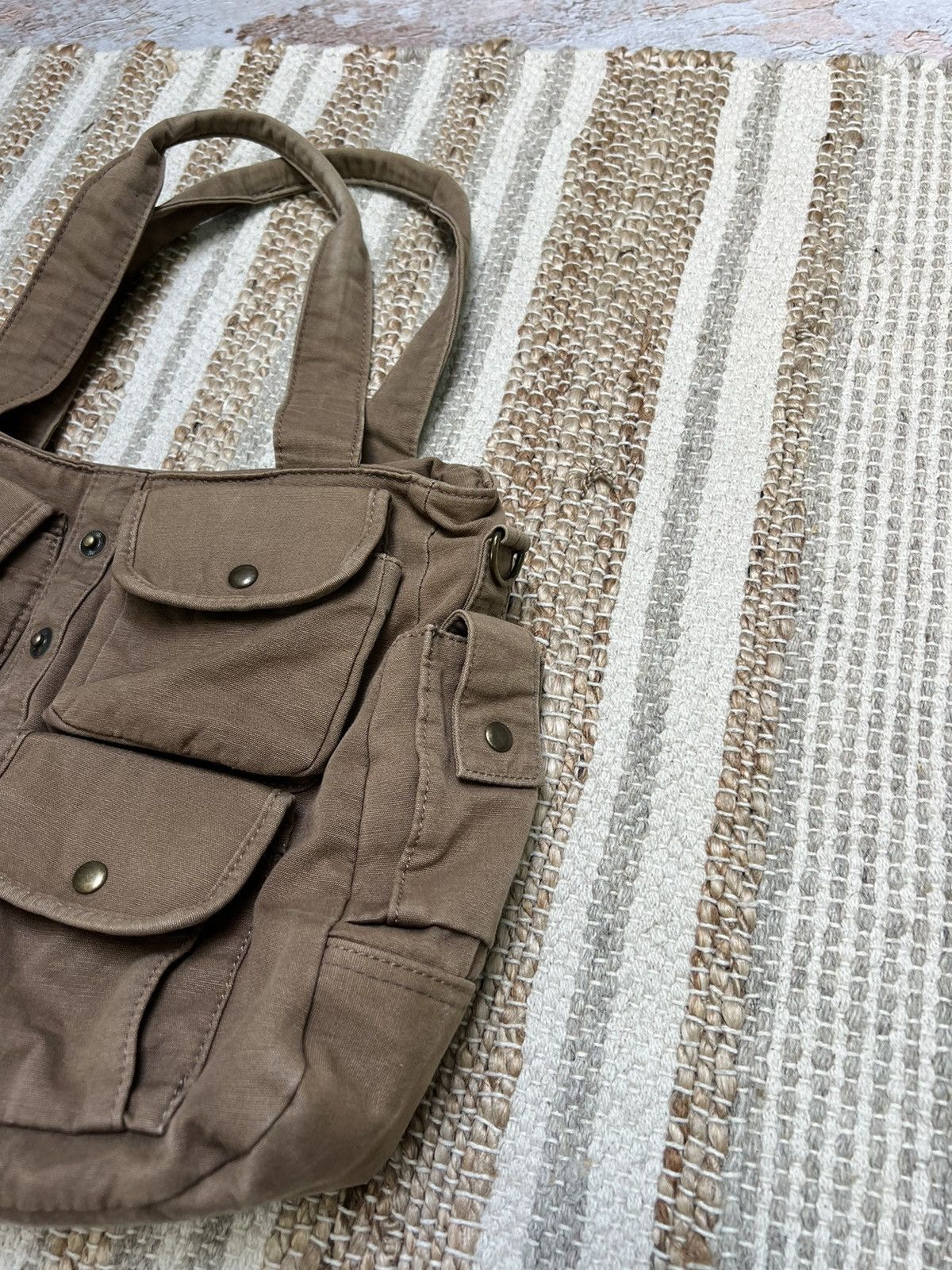 Japanese Brand × Vintage Vintage multi pocket shoulder bag Size ONE SIZE - 5 Thumbnail