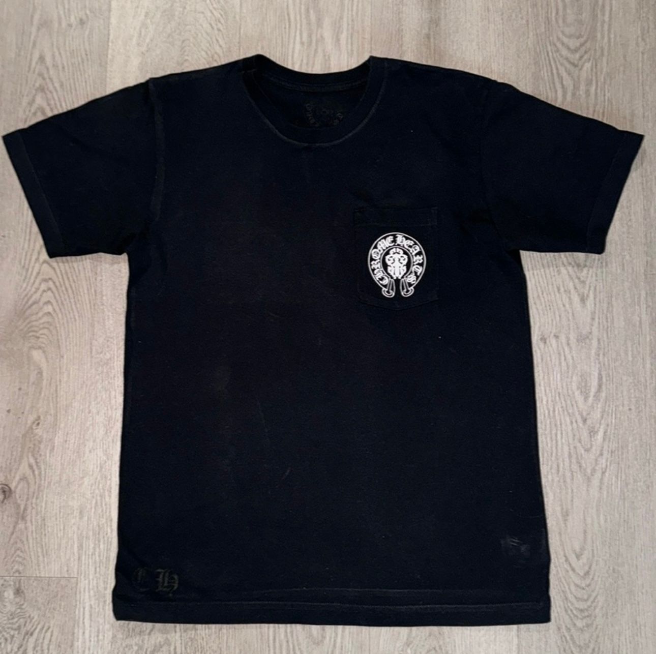 Pre-owned Chrome Hearts American Dagger T-shirt In Black