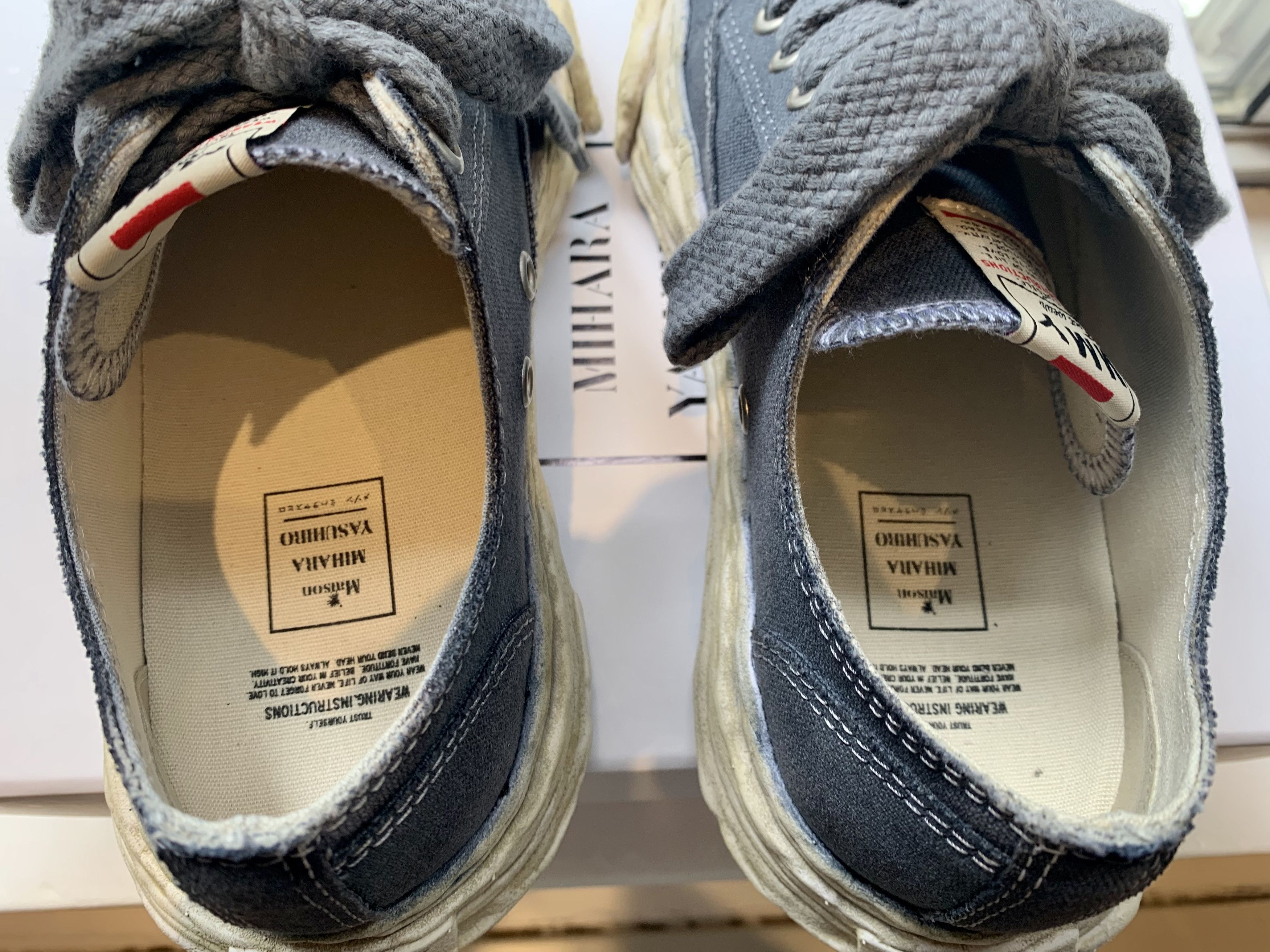 Maison MIHARA YASUHIRO Peterson 23 OG - A12FW706 Size US 7 / EU 40 - 6 Thumbnail