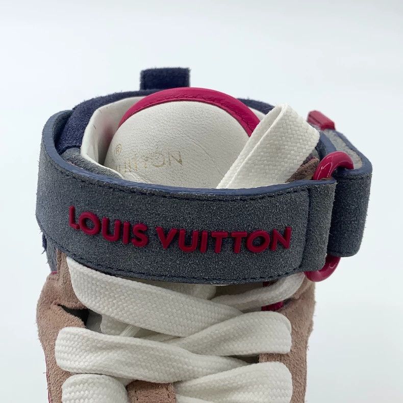 Louis Vuitton Louis Vuitton Color-block logo letter lace-up high-tops sh Size US 5.5 / IT 35.5 - 6 Thumbnail