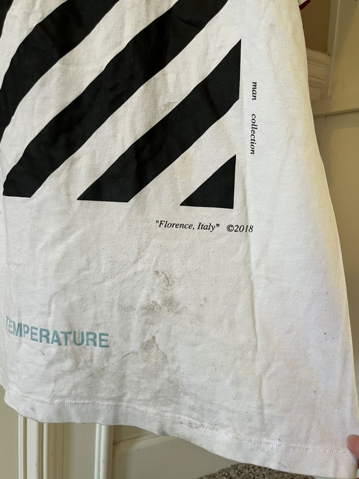 Off-White Off-White classic white T-shirt w graphic back Size US M / EU 48-50 / 2 - 5 Thumbnail