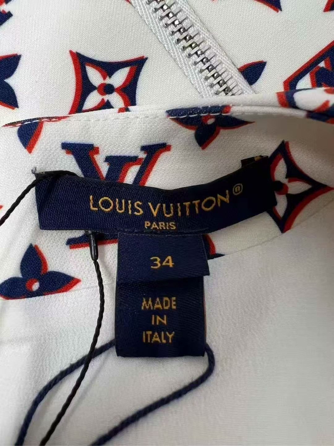 Louis Vuitton LOUIS VUITTON Pink Monogram 34 Sleeveless Casual Dress Women Size XXS / US 00 / IT 34 - 8 Thumbnail