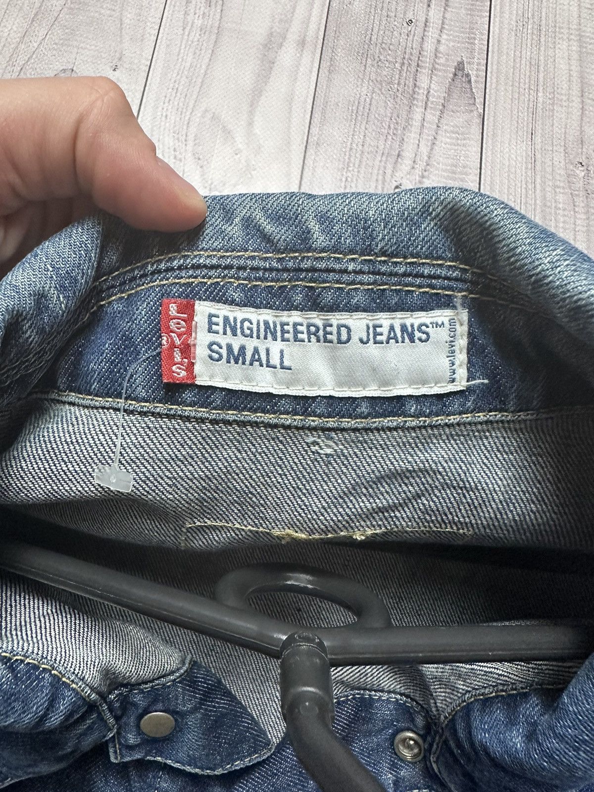 Levi's Vintage Levis Denim Jacket logo size S pocket rare Size US S / EU 44-46 / 1 - 5 Thumbnail