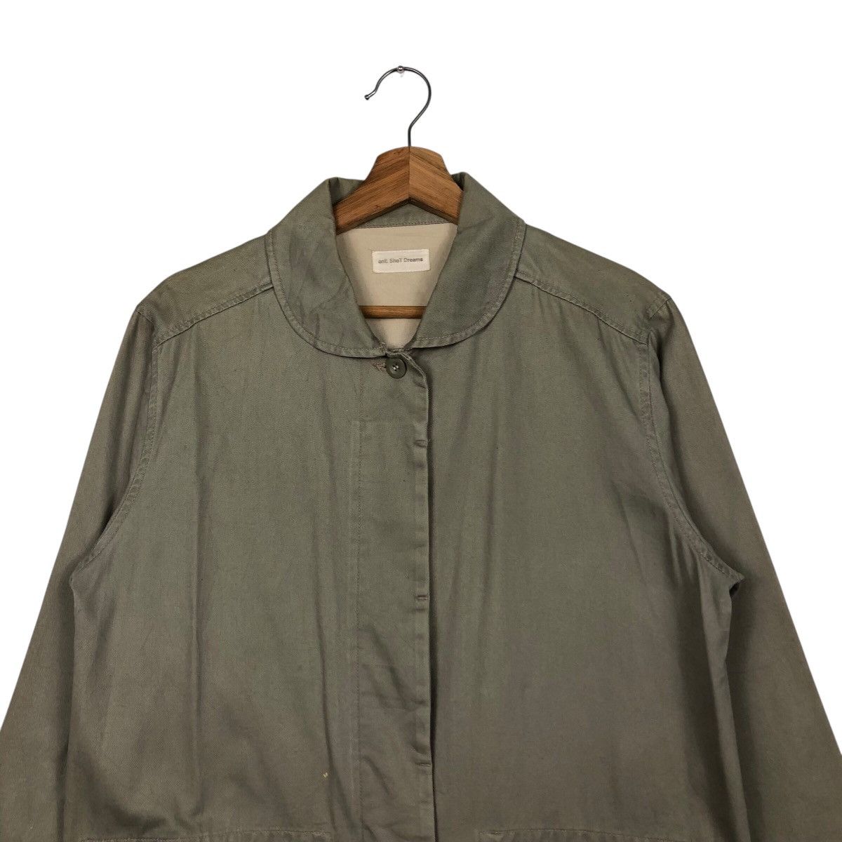 Japanese Brand × Vintage 📌Vtg Chore Work Jacket Button One Shot Dreams Issey Miyake Size US M / EU 48-50 / 2 - 4 Thumbnail
