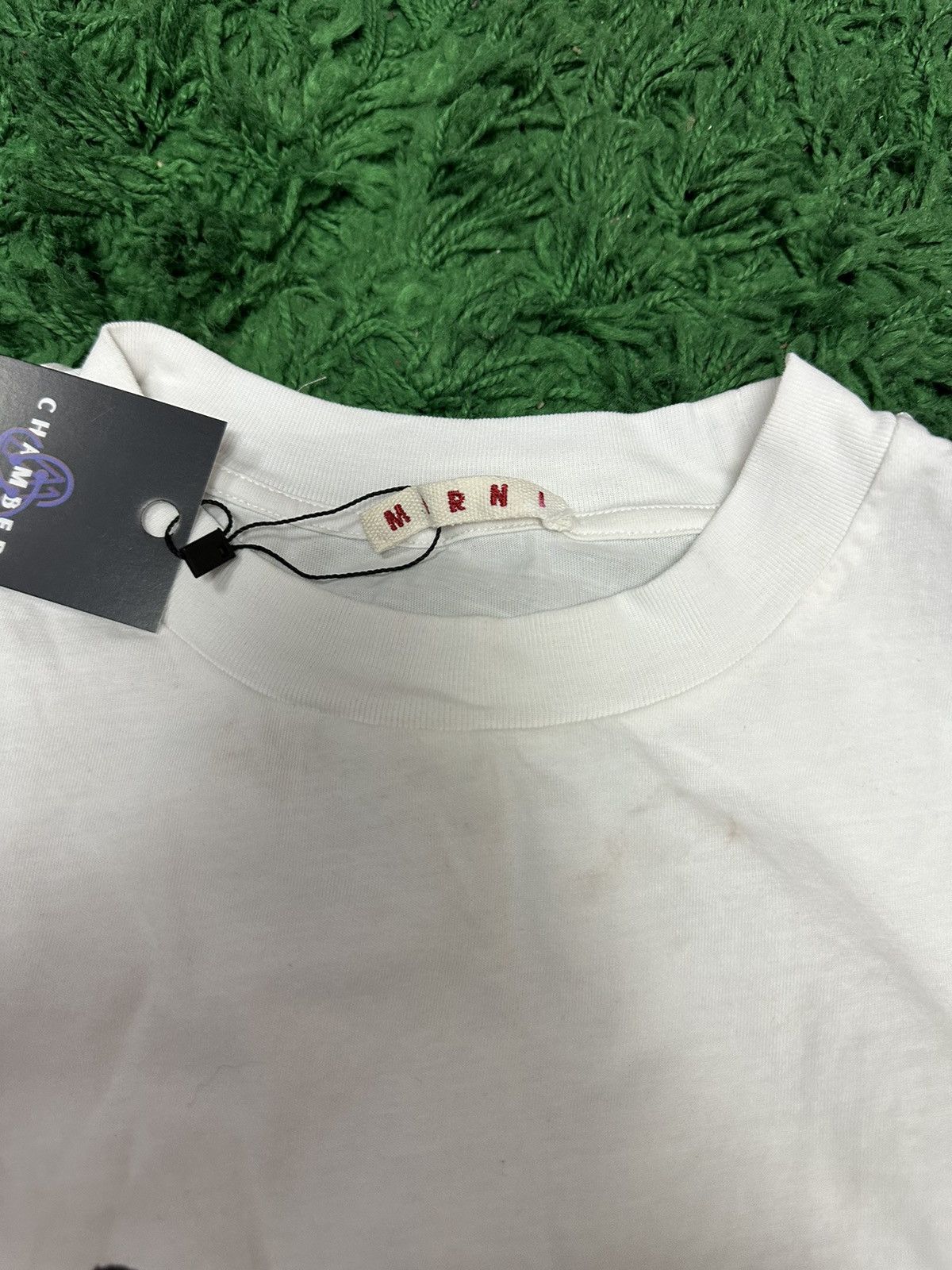 Marni Marni Tee T Shirt White Black Size US XS / EU 42 / 0 - 2 Thumbnail