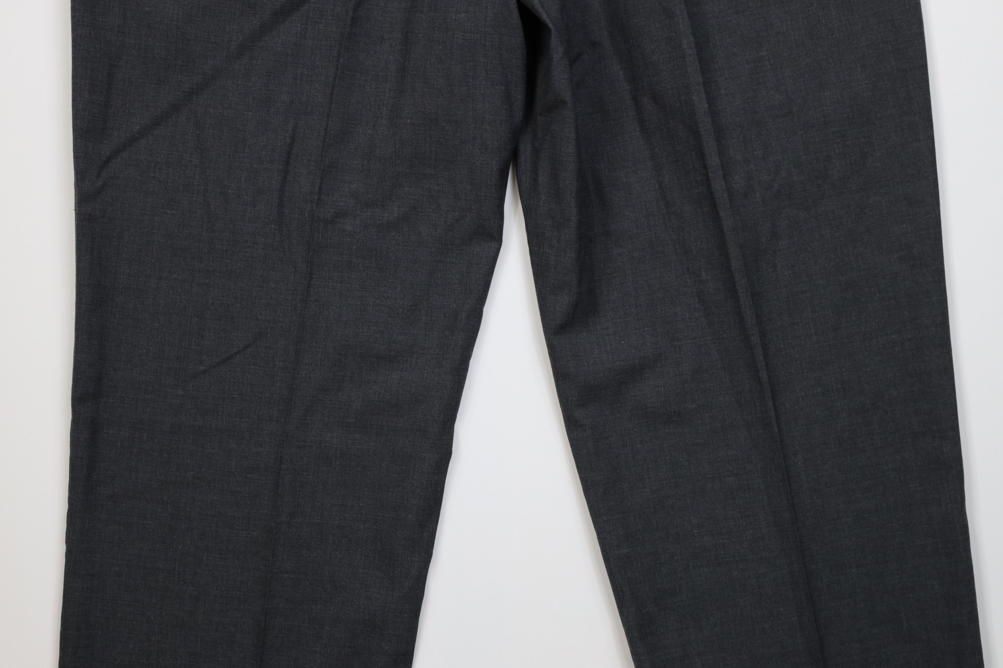 Lands' End Deadstock Vintage 90s Lands End Chino Pants Charcoal Gray Size US 36 / EU 52 - 10 Thumbnail
