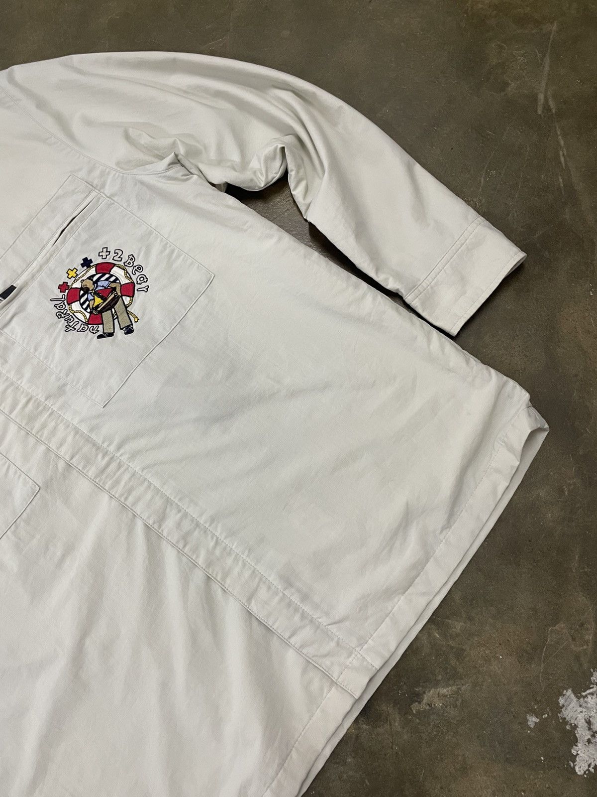 Jean Charles De Castelbajac Vintage Castelbajac + 2 Nature Light Embroidery Painting Size US XL / EU 56 / 4 - 4 Thumbnail