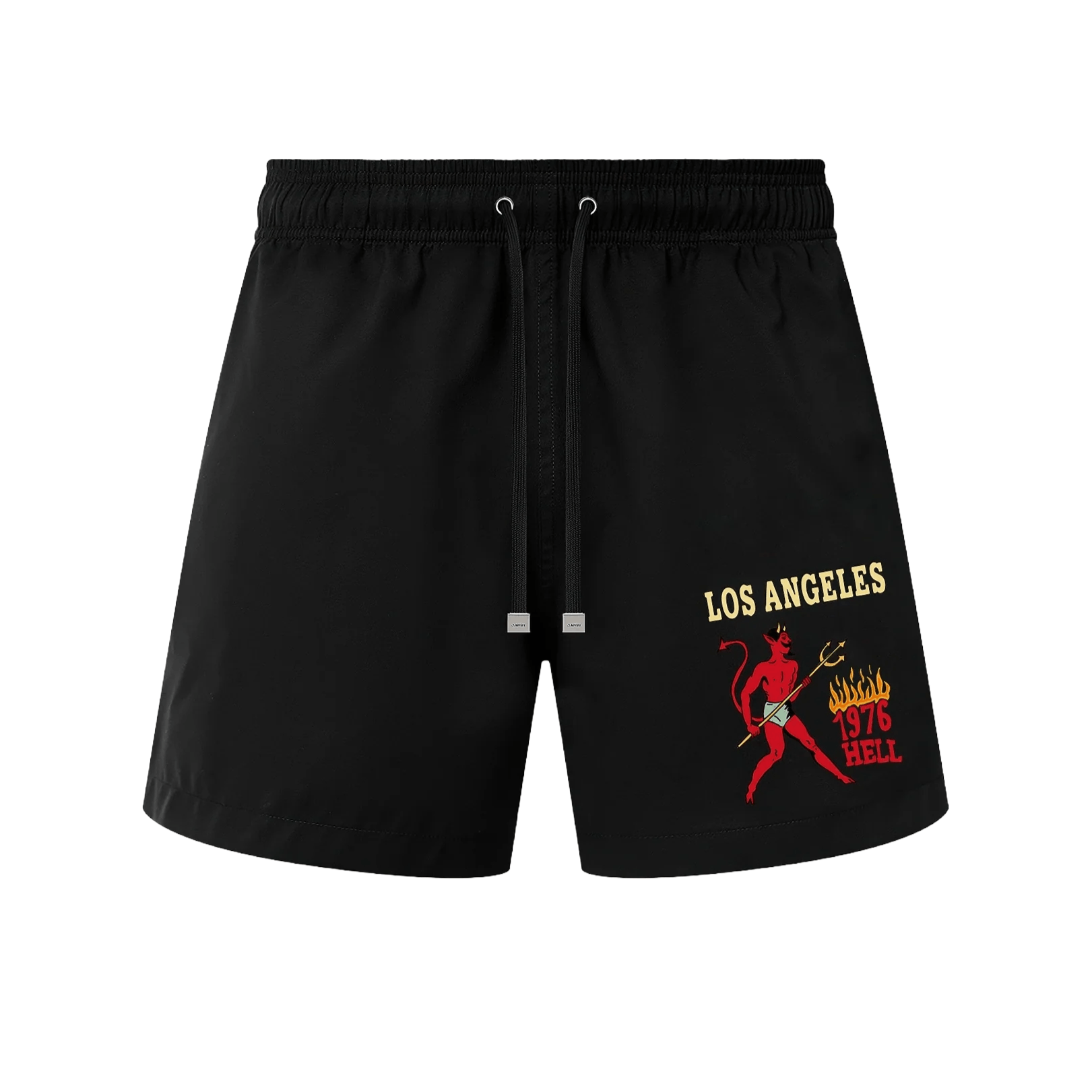 Amiri Sinners Swim Trunk Black Size US 32 / EU 48 - 1 Thumbnail