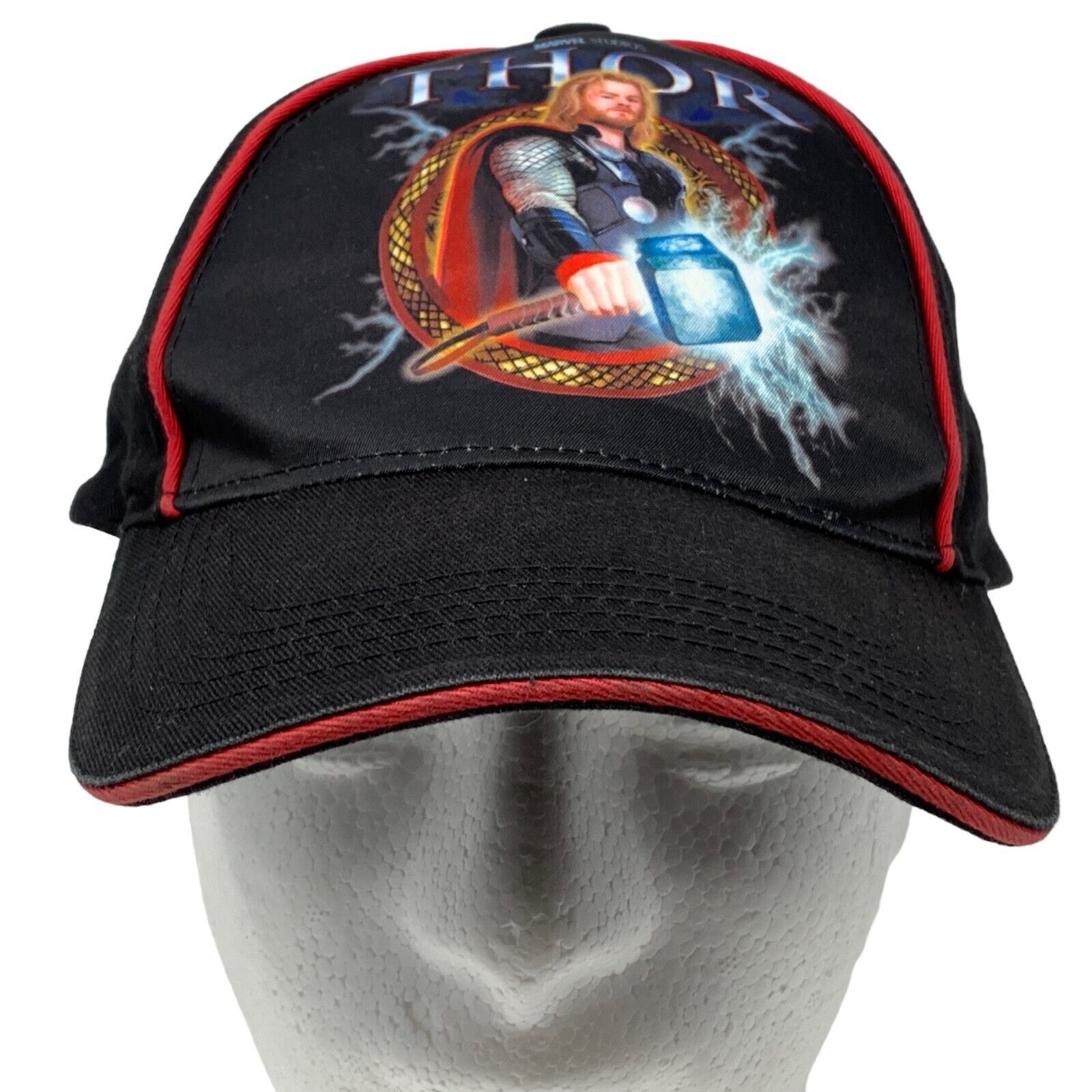 Marvel Comics Marvel Studios Thor Dr Pepper Hat Baseball Cap Film Movie Size ONE SIZE - 2 Thumbnail