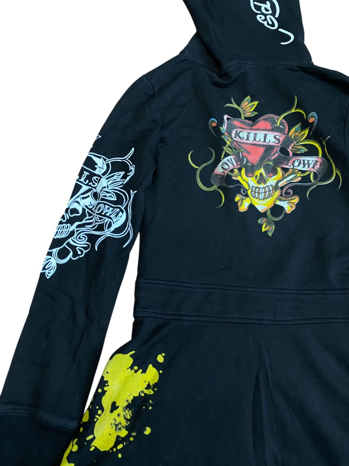 Ed Hardy Rare Ed Hardy Hoodie Size XS / US 0-2 / IT 36-38 - 6 Thumbnail