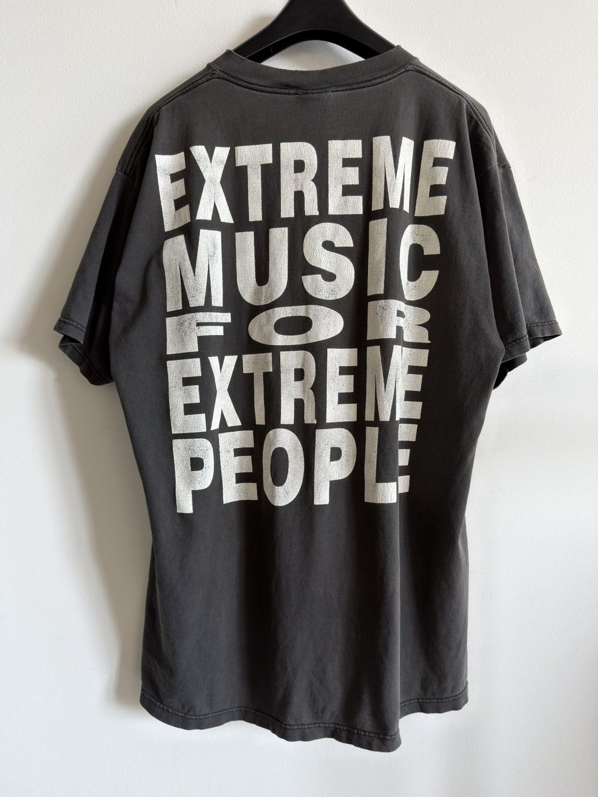 Band Tees Vintage 90s Faded Thrashed Grunge Erd Morbid Angel Band Tee Size US XL / EU 56 / 4 - 9 Thumbnail