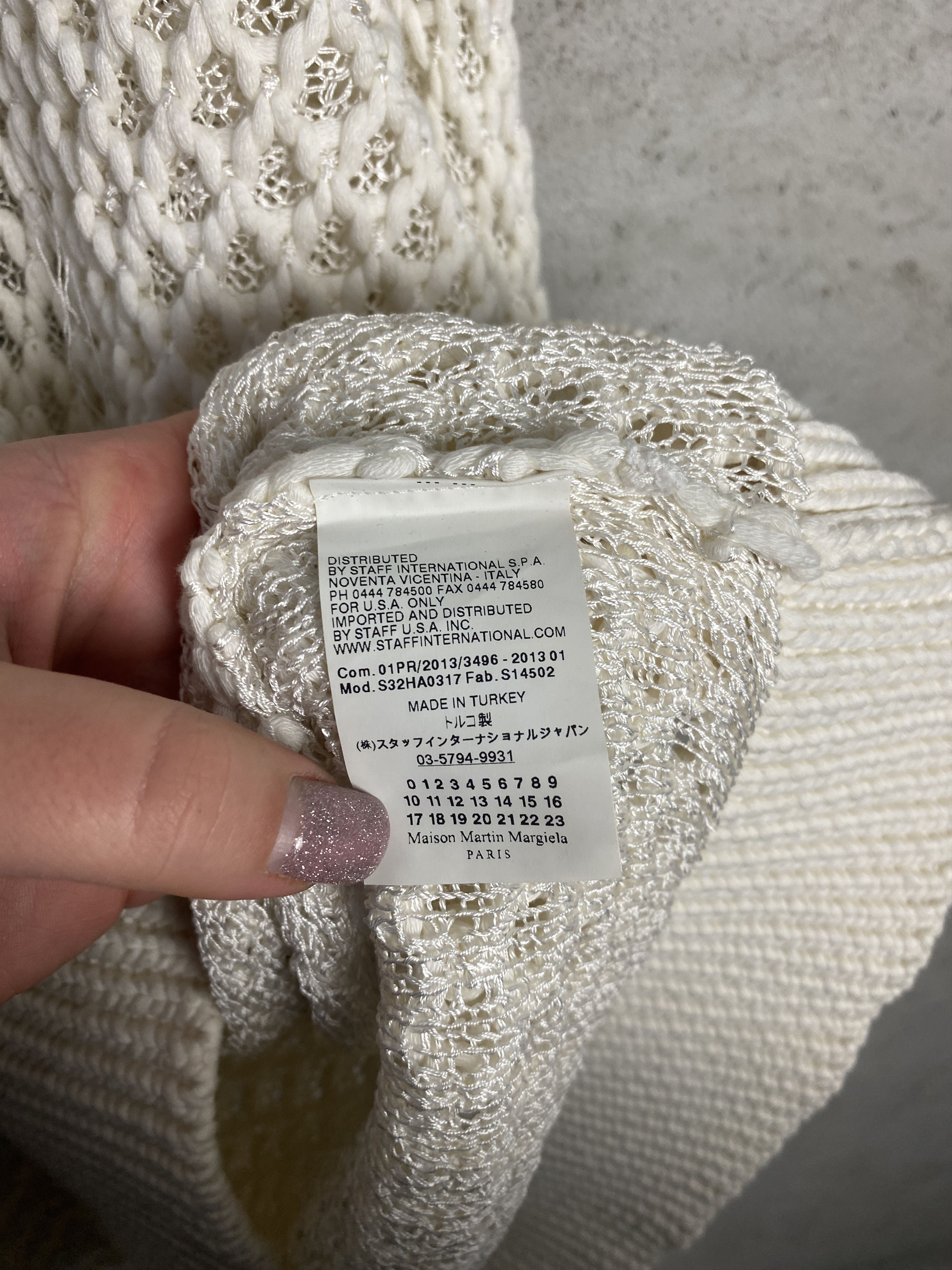 MM6 MM6 Maison Margiela knit sweater cardigan Size S / US 4 / IT 40 - 6 Thumbnail
