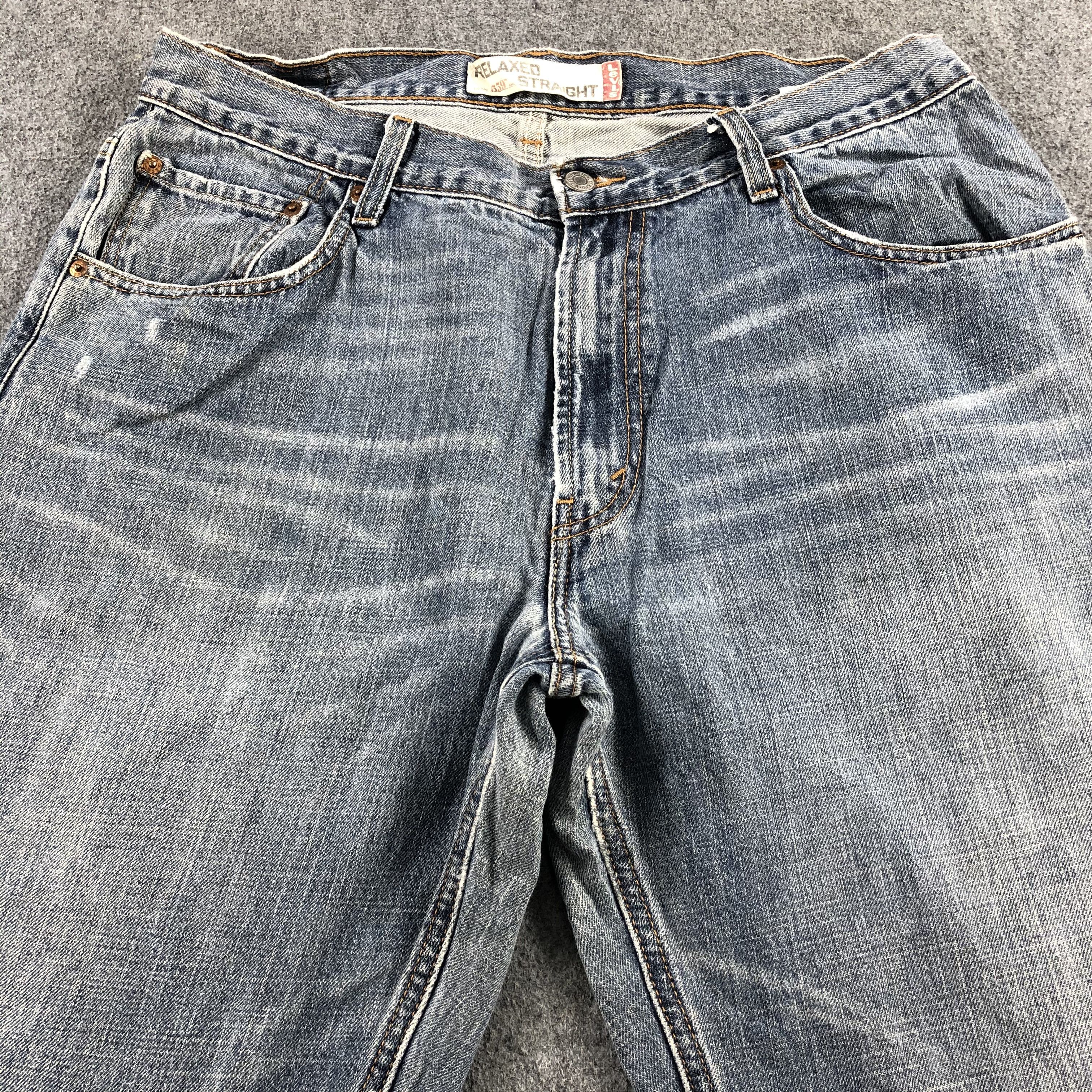 Levi's Vintage Levis 559 Earth Tone Jeans-J2057 Size US 35 - 3 Thumbnail