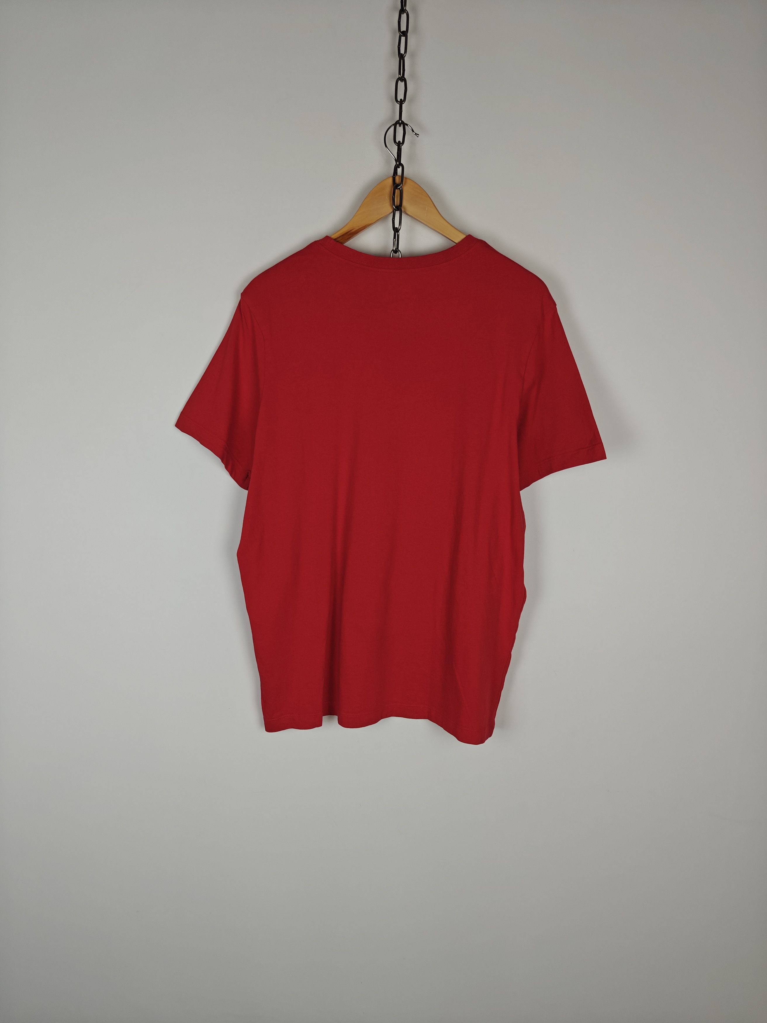 Nike Nike Basic T-Shirt Logo Red Tee size L Size US L / EU 52-54 / 3 - 7 Thumbnail