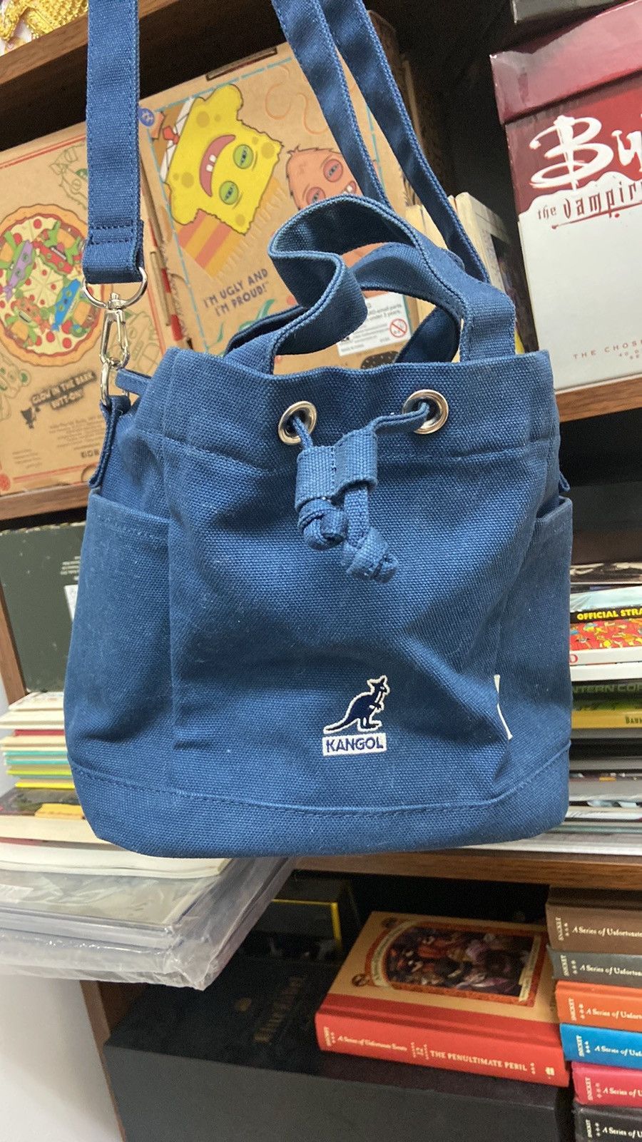 Kangol Kangol Blue Tote Small Bag Size ONE SIZE - 1 Thumbnail