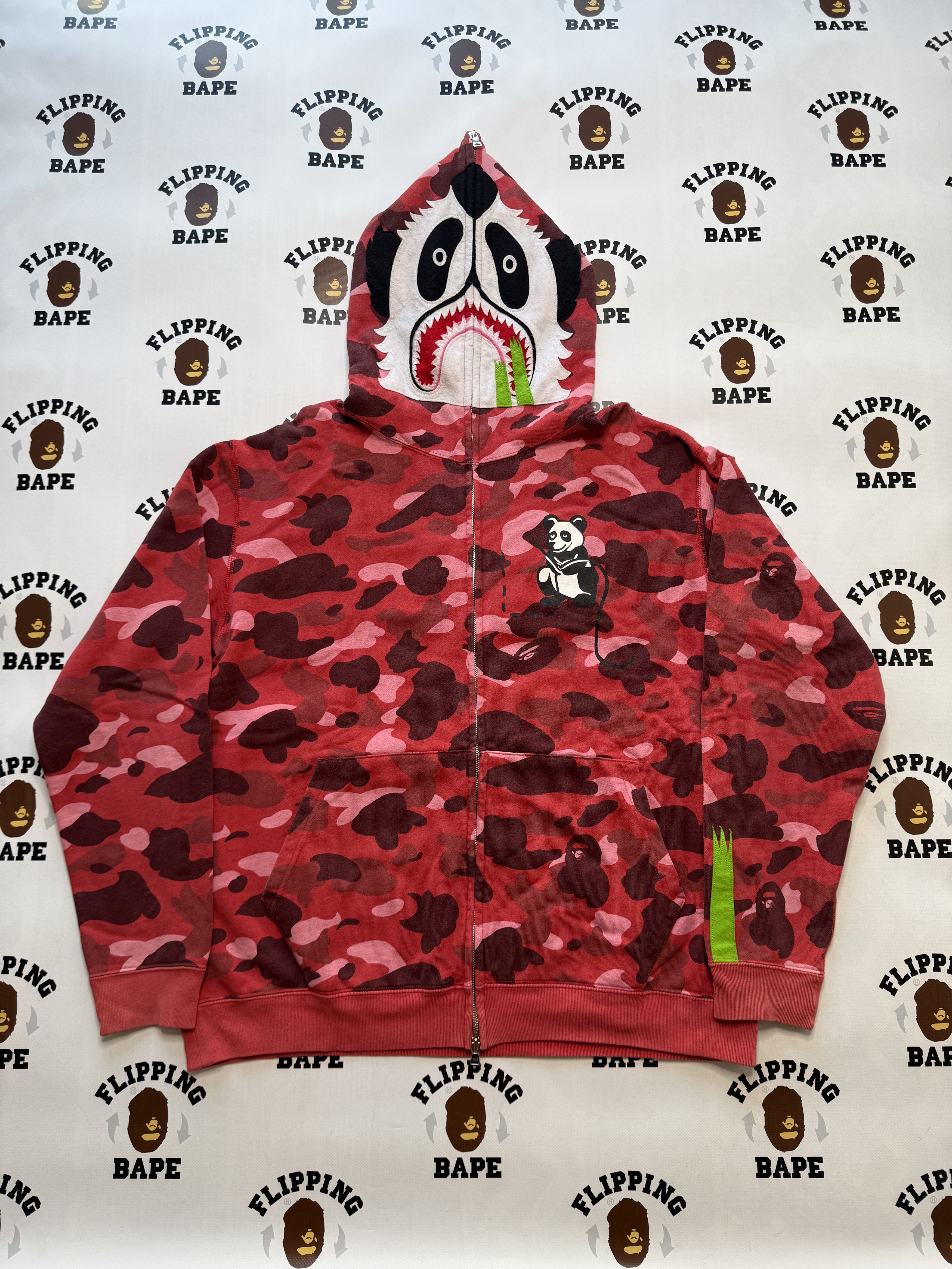 Bape BAPE X LIBERTY WALK KATO S15 SHARK FULL ZIP HOODIE | Grailed