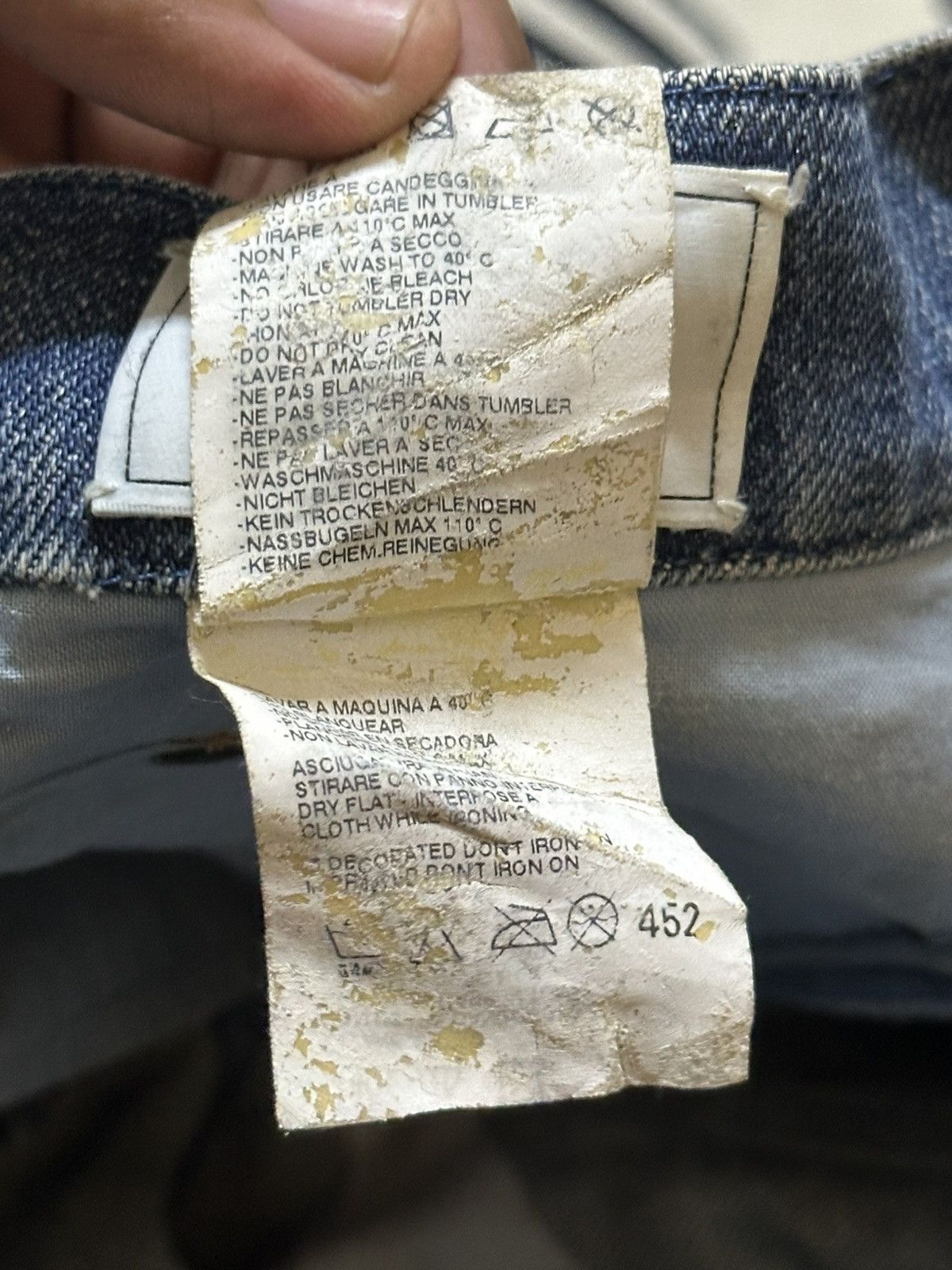Maison Margiela Vintage Maison Martin Margiela Mudwash Slim Fit Denim Size US 30 / EU 46 - 17 Thumbnail