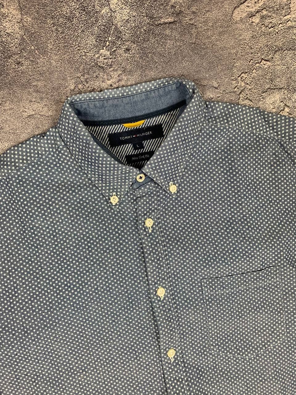Tommy Hilfiger Tommy Hilfiger Men’s Shirt Size L Gray Polka Dot Size US L / EU 52-54 / 3 - 6 Thumbnail