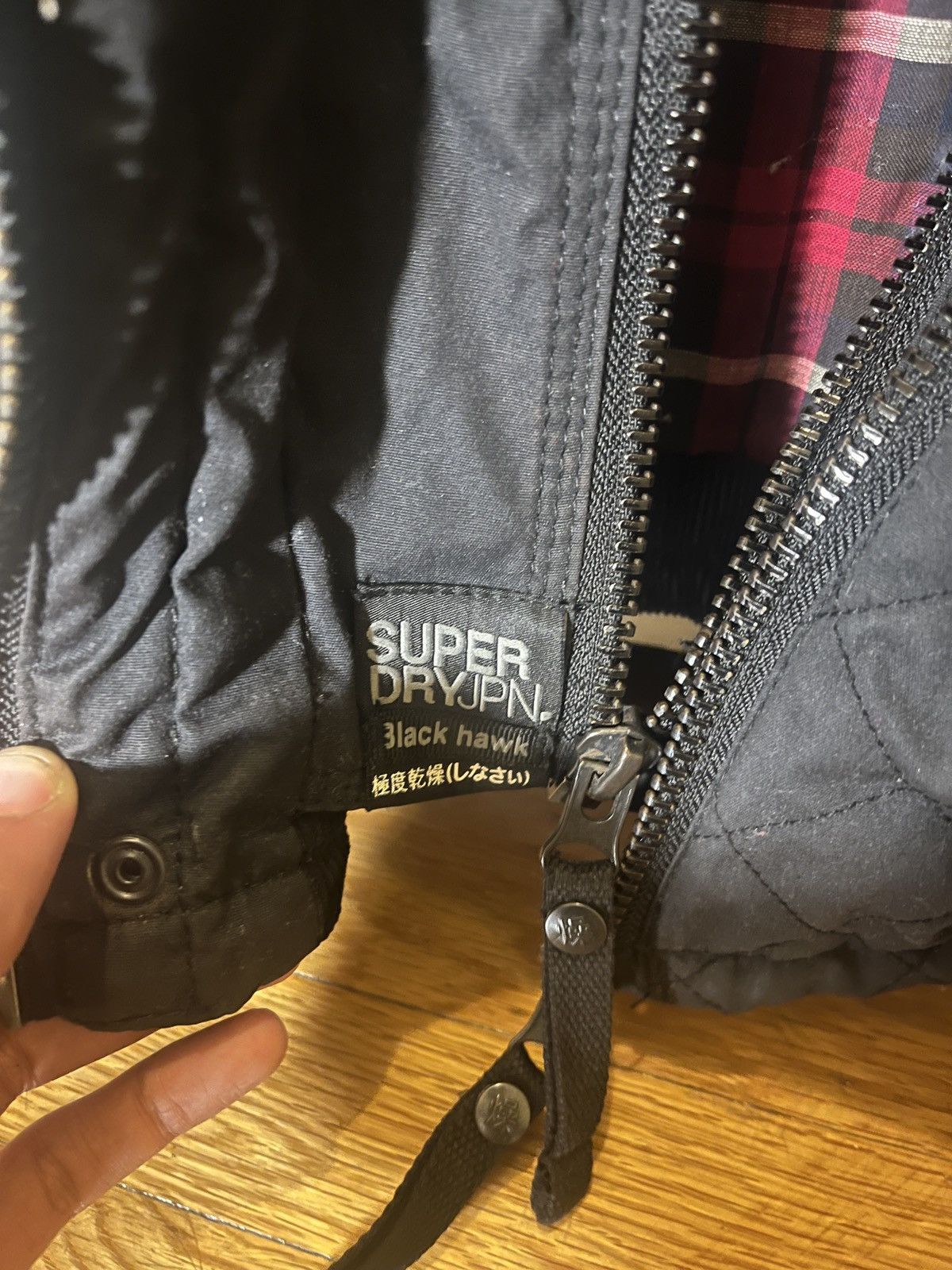 Superdry Superdry Japanese Vintage Puffer Size US XL / EU 56 / 4 - 2 Thumbnail
