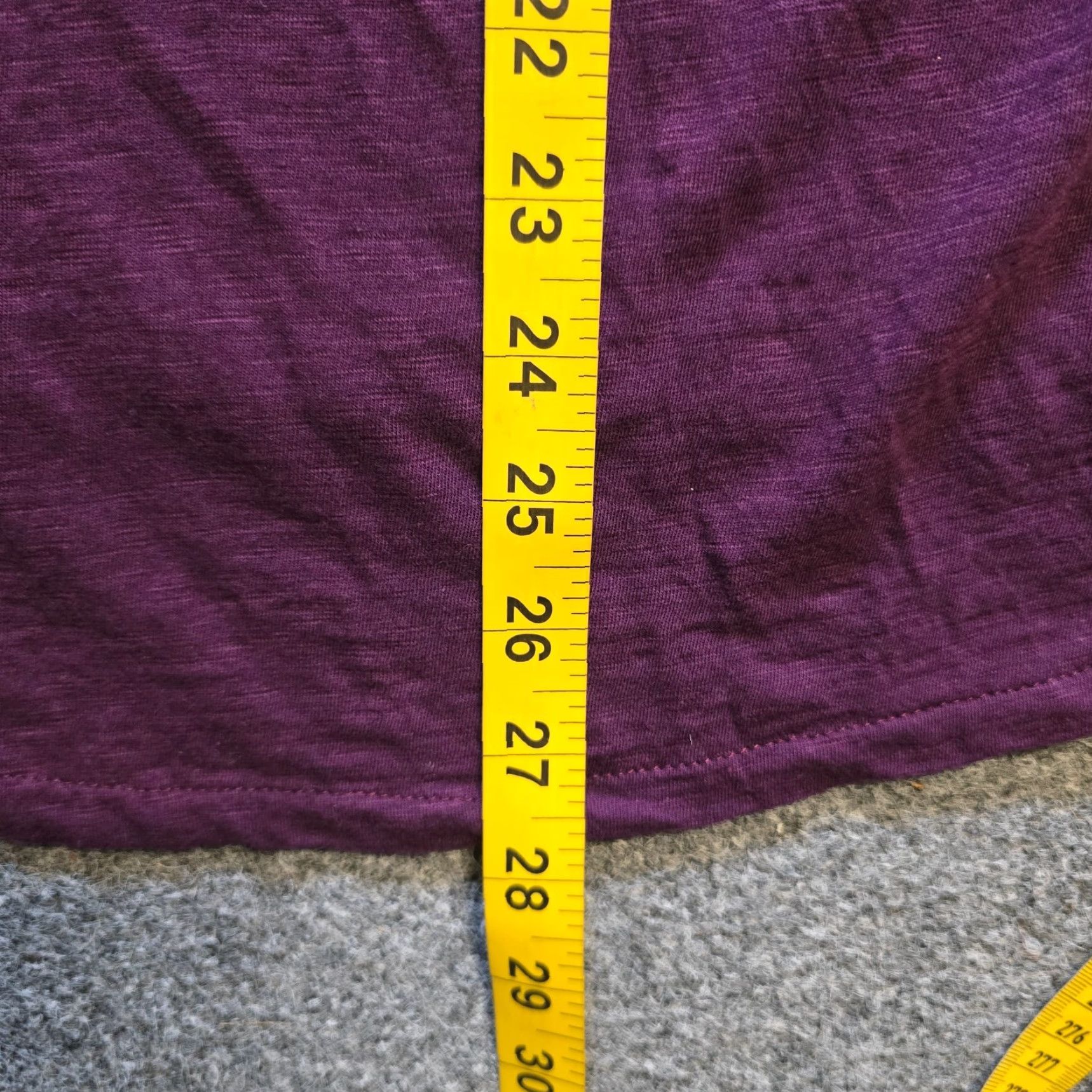 J. Jill J Jill Top Womens XL Purple Long Sleeve Slub Knit Texture Capsule Basic Shirt Size XL / US 12-14 / IT 48-50 - 6 Thumbnail