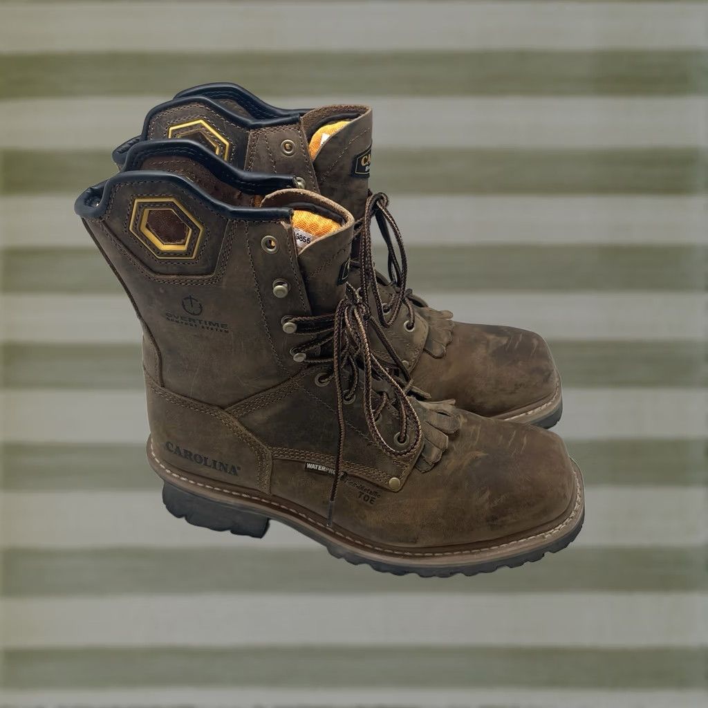 Vintage Carolina Boots Mens 9.5 D Coppice 8 display picture 1