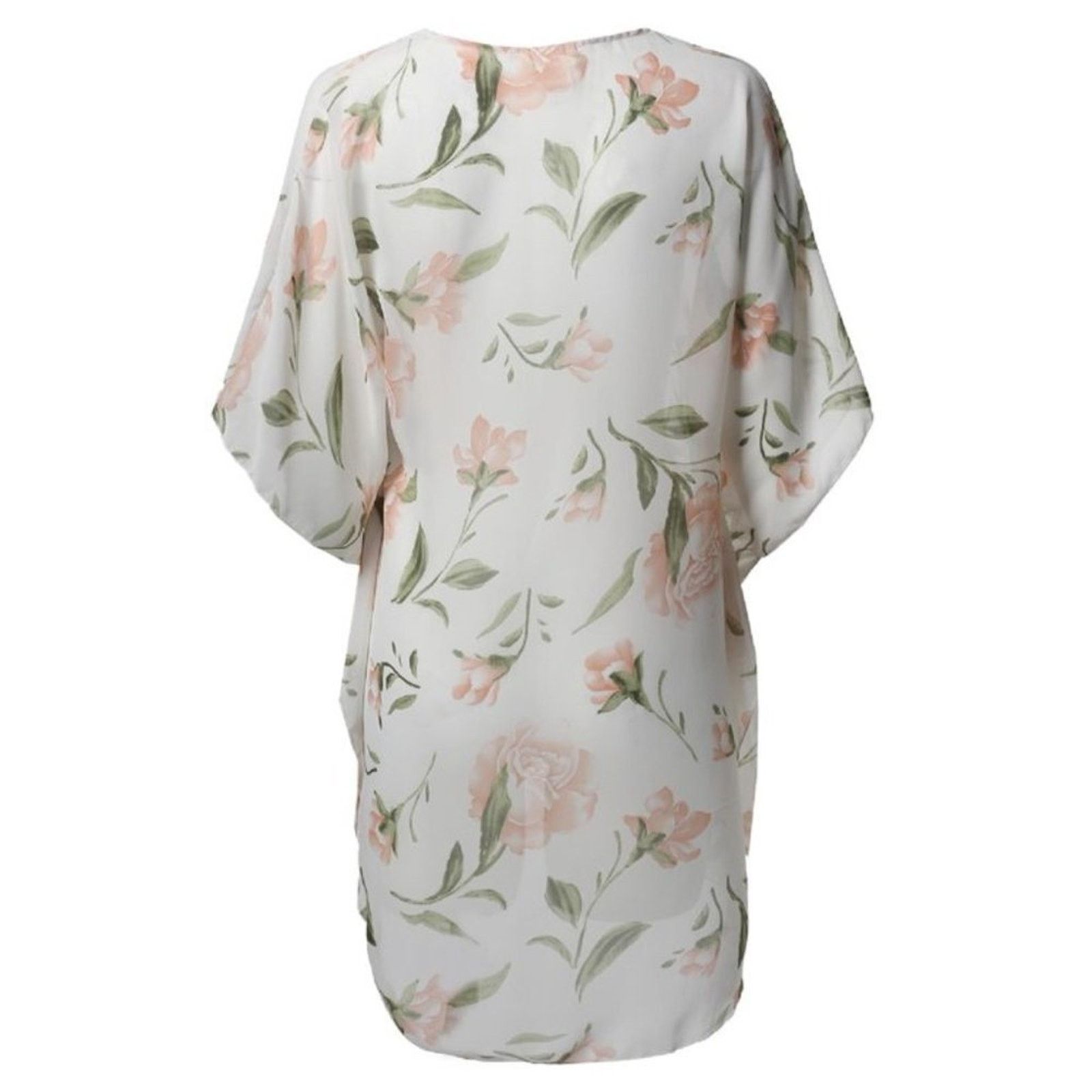 Other Emory Park Women's Loose Floral Super Light Kimono Blouse M Size M / US 6-8 / IT 42-44 - 8 Thumbnail